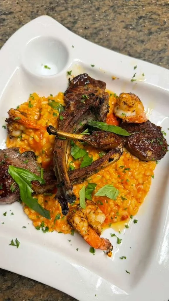 Risotto with Lamb