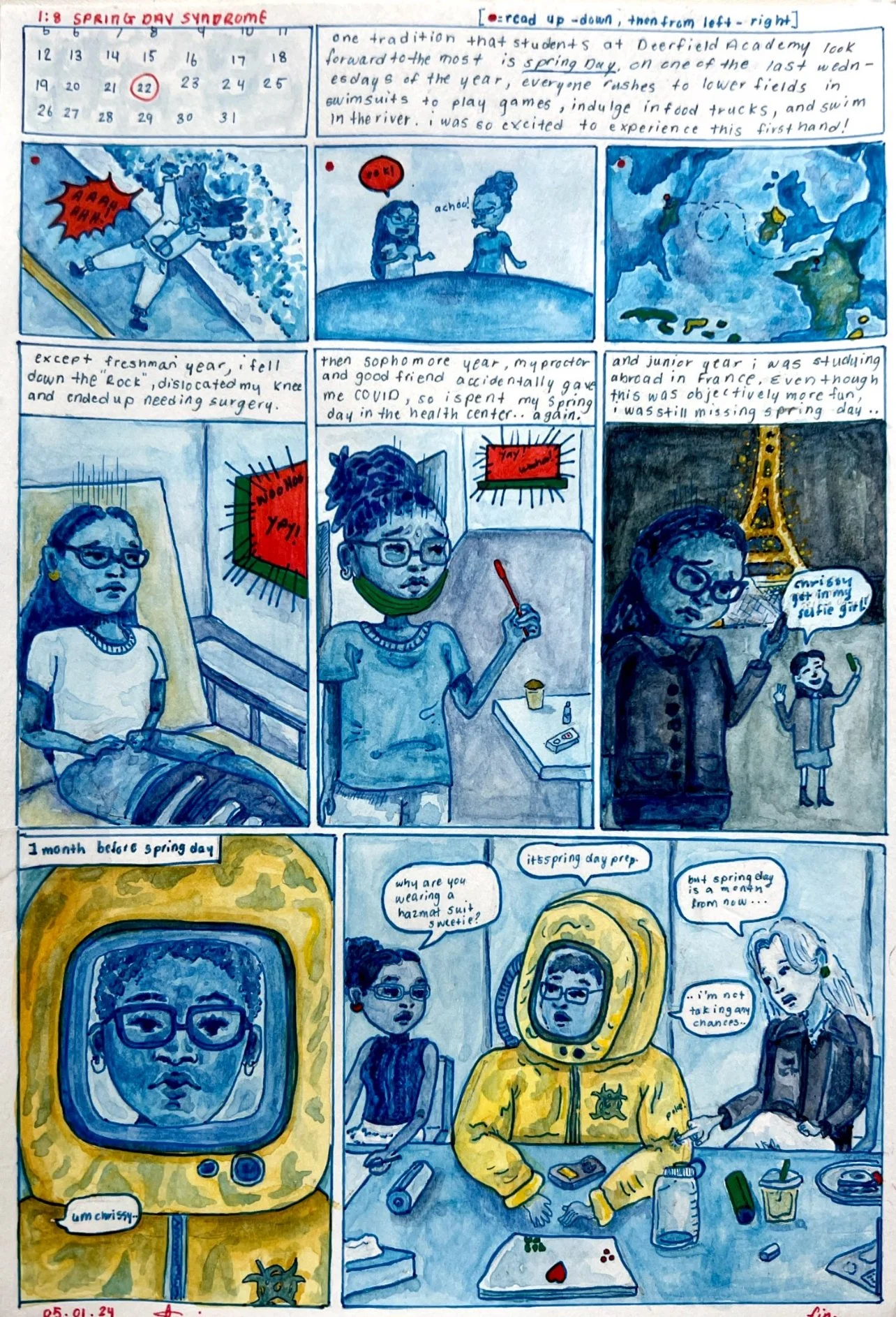 Spring Day -
About missing a high school tradition on multiple occasions, and the precautions I take to ensure I don't miss it during my last year.