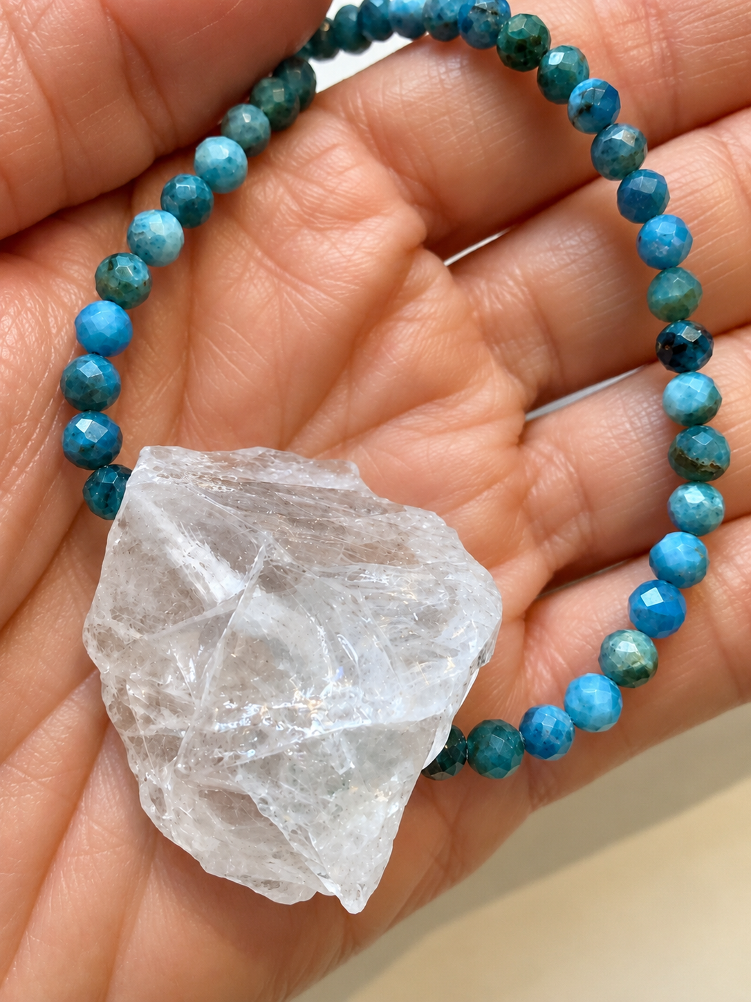 Blue-Green Beads and Raw Crystal.png