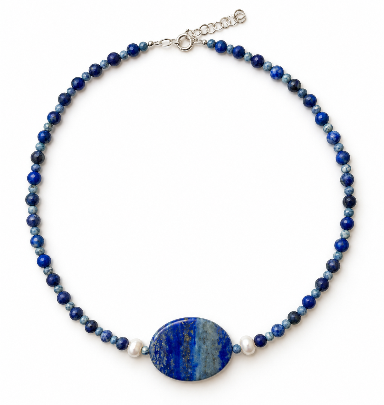 Blue Sodalite Beaded Necklace.png