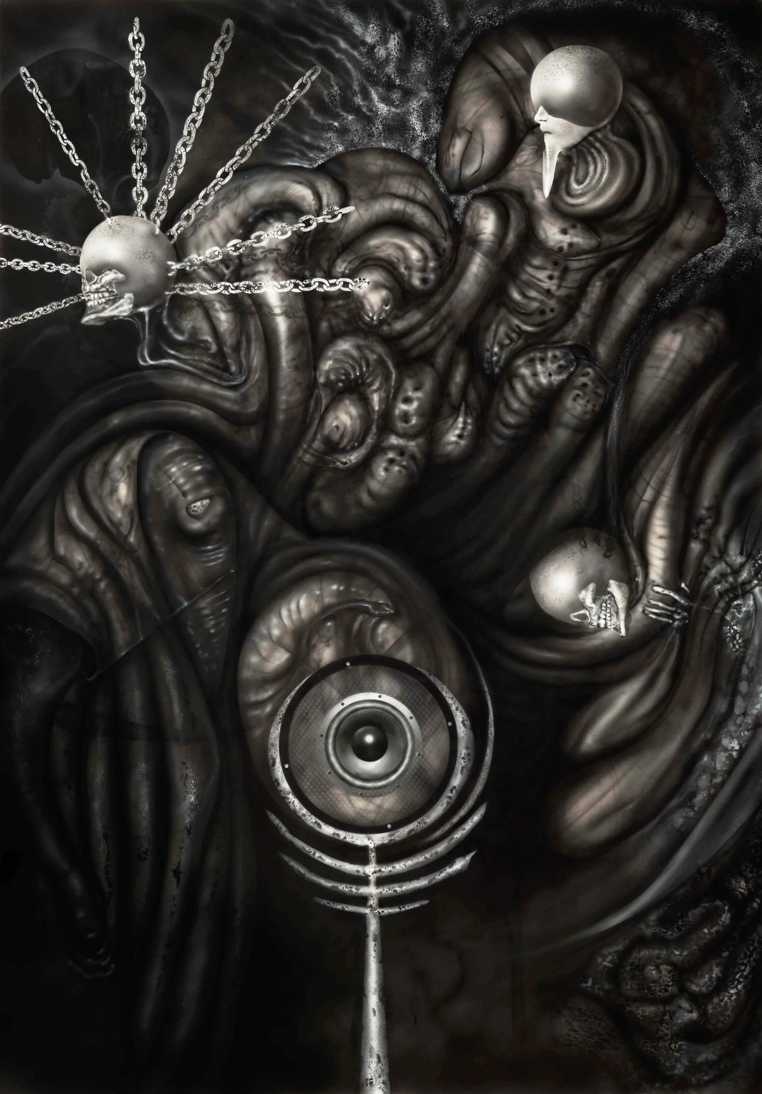 Finding my voice 83 x 59 cm