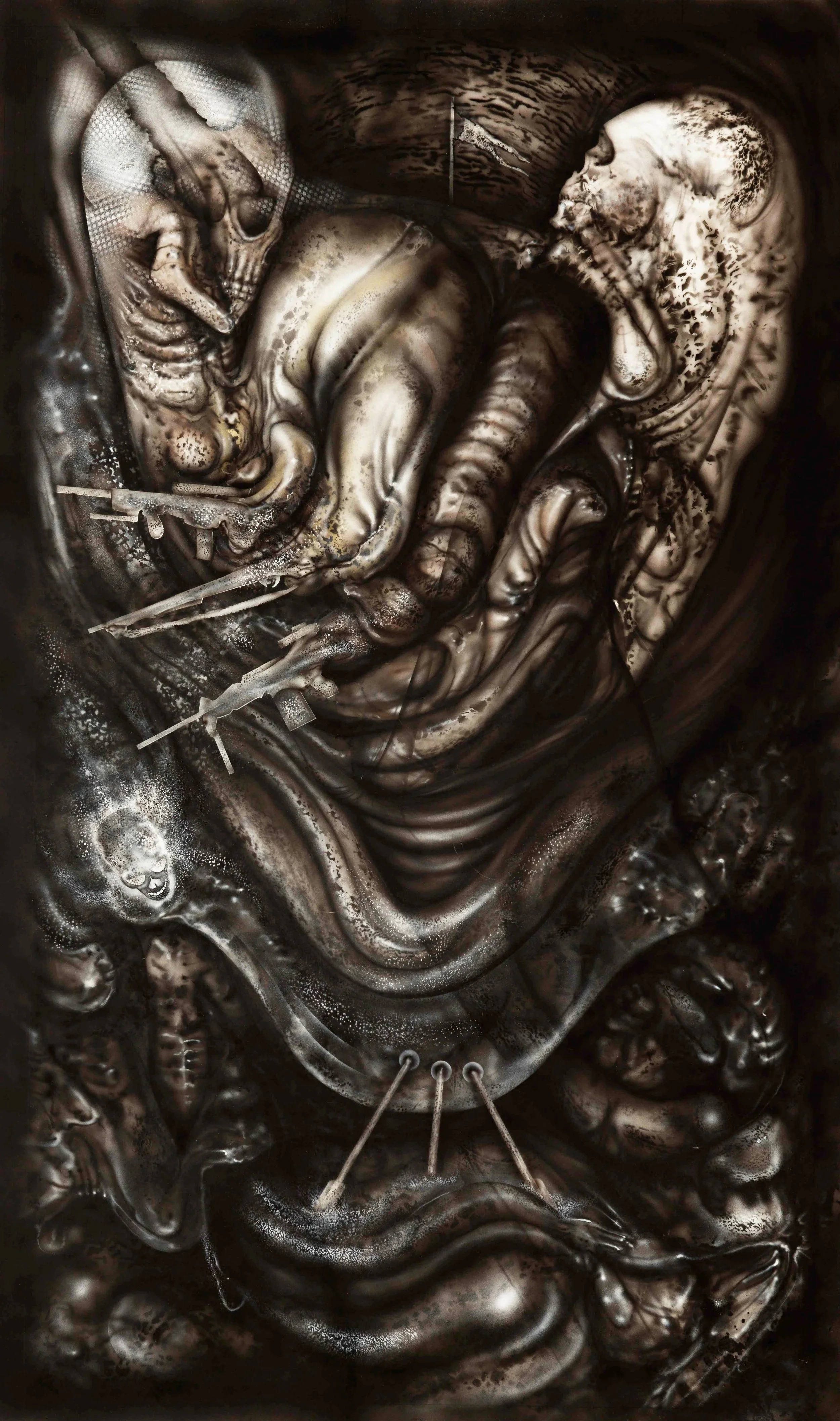 The owl and the pussy cat 83x 54 cm