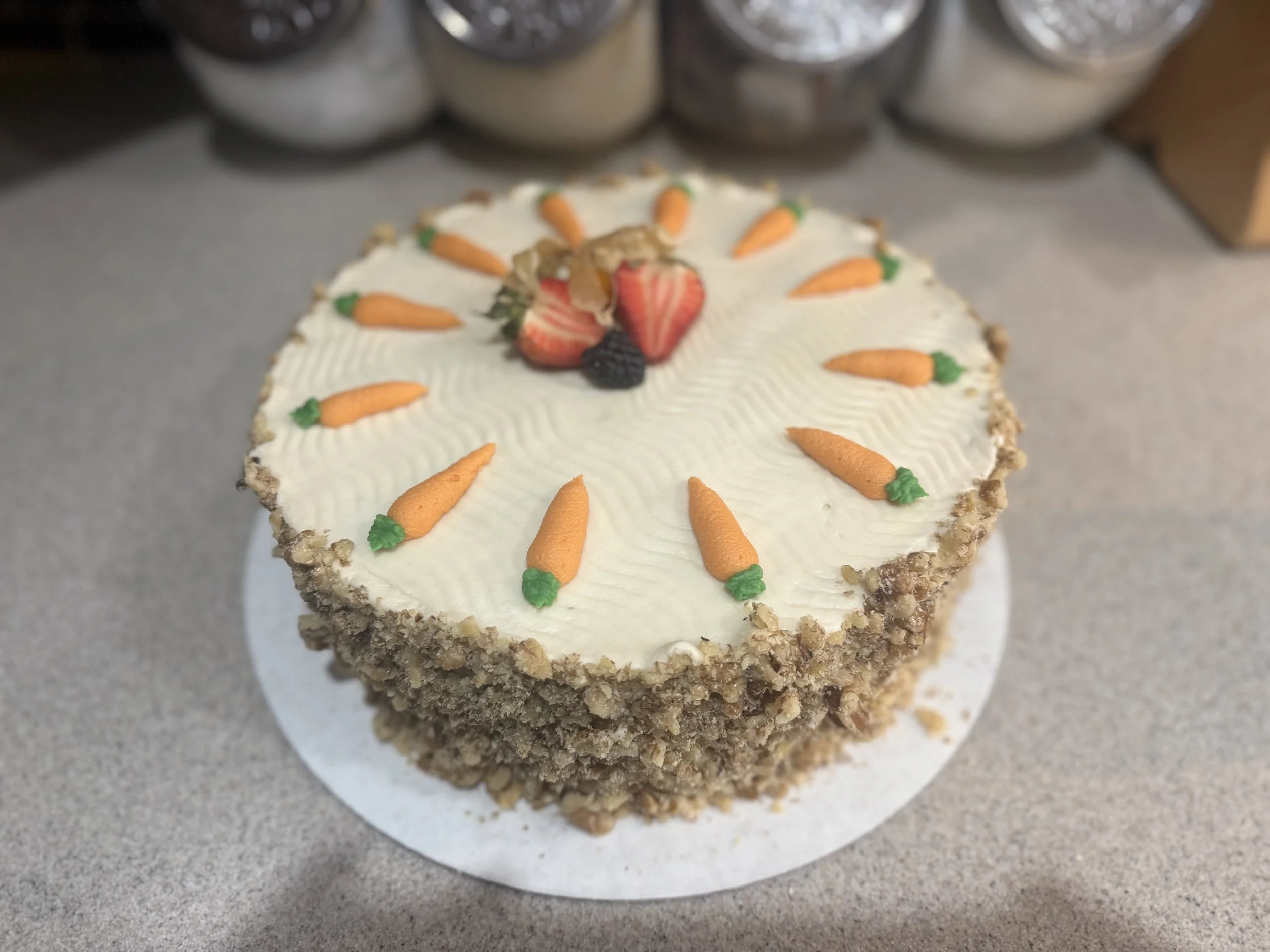 Amazing carrot cake - purchase a slice on the Stay549 App