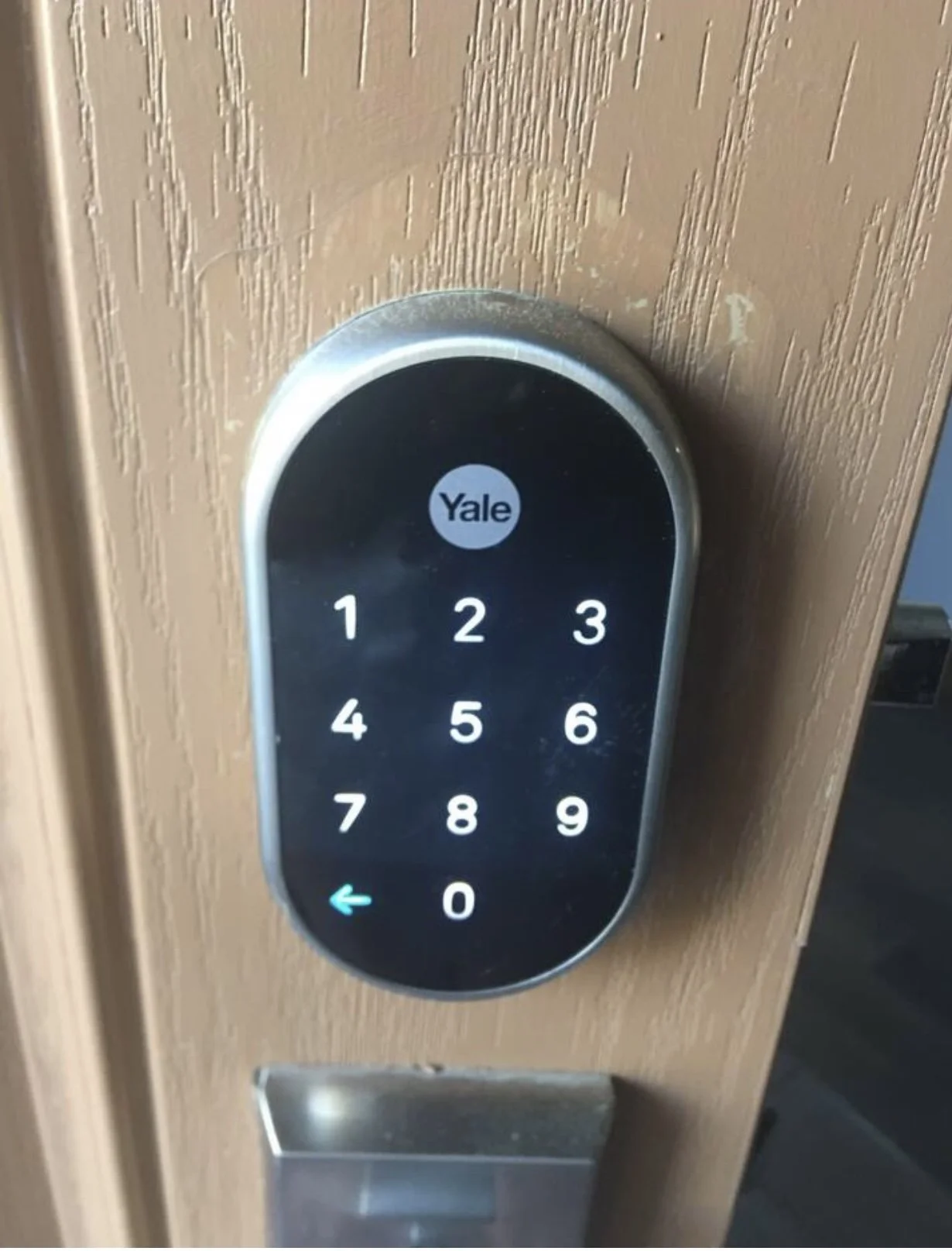 All doors are electronic lock no keys