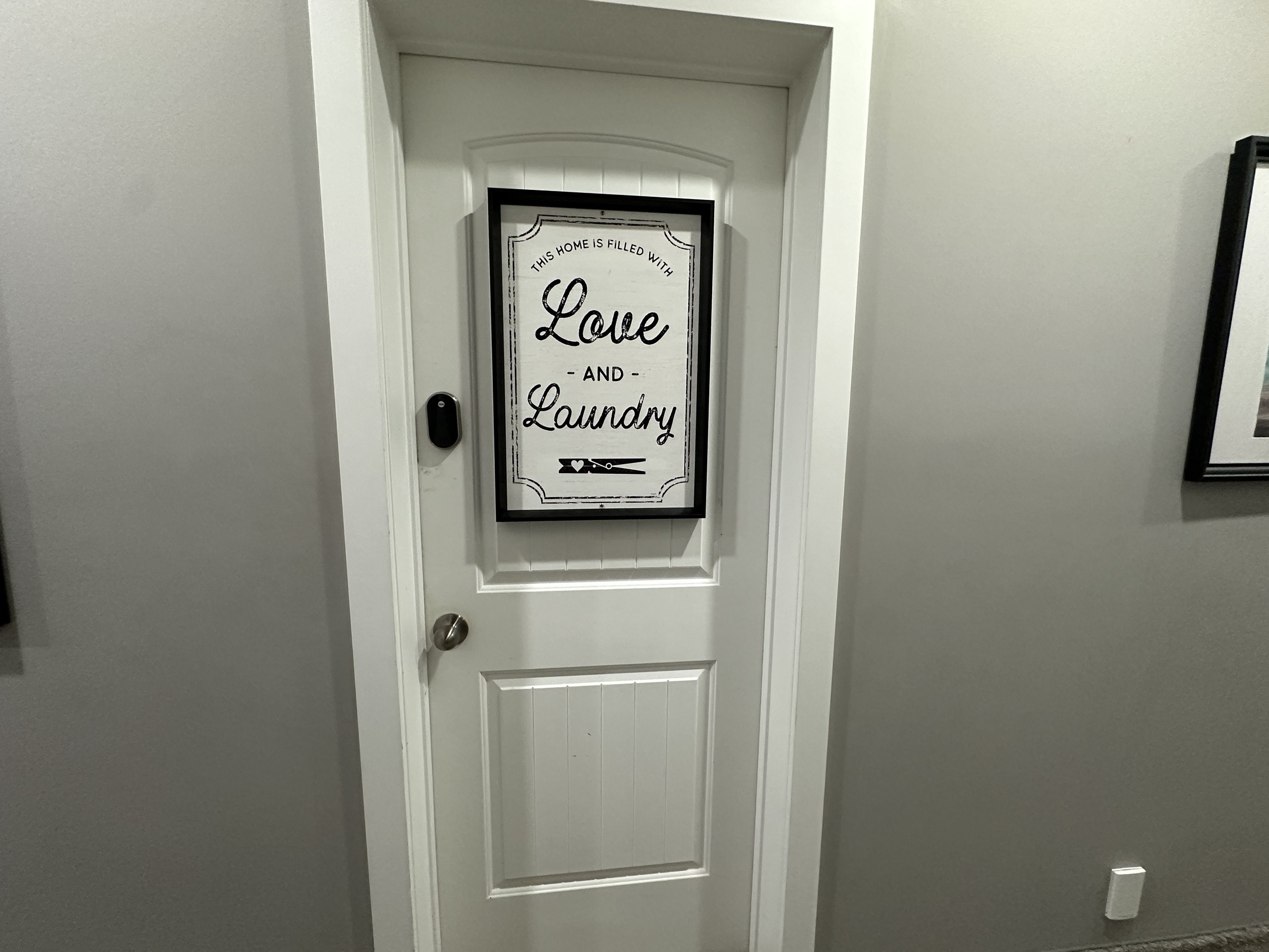 Laundry available for guest use