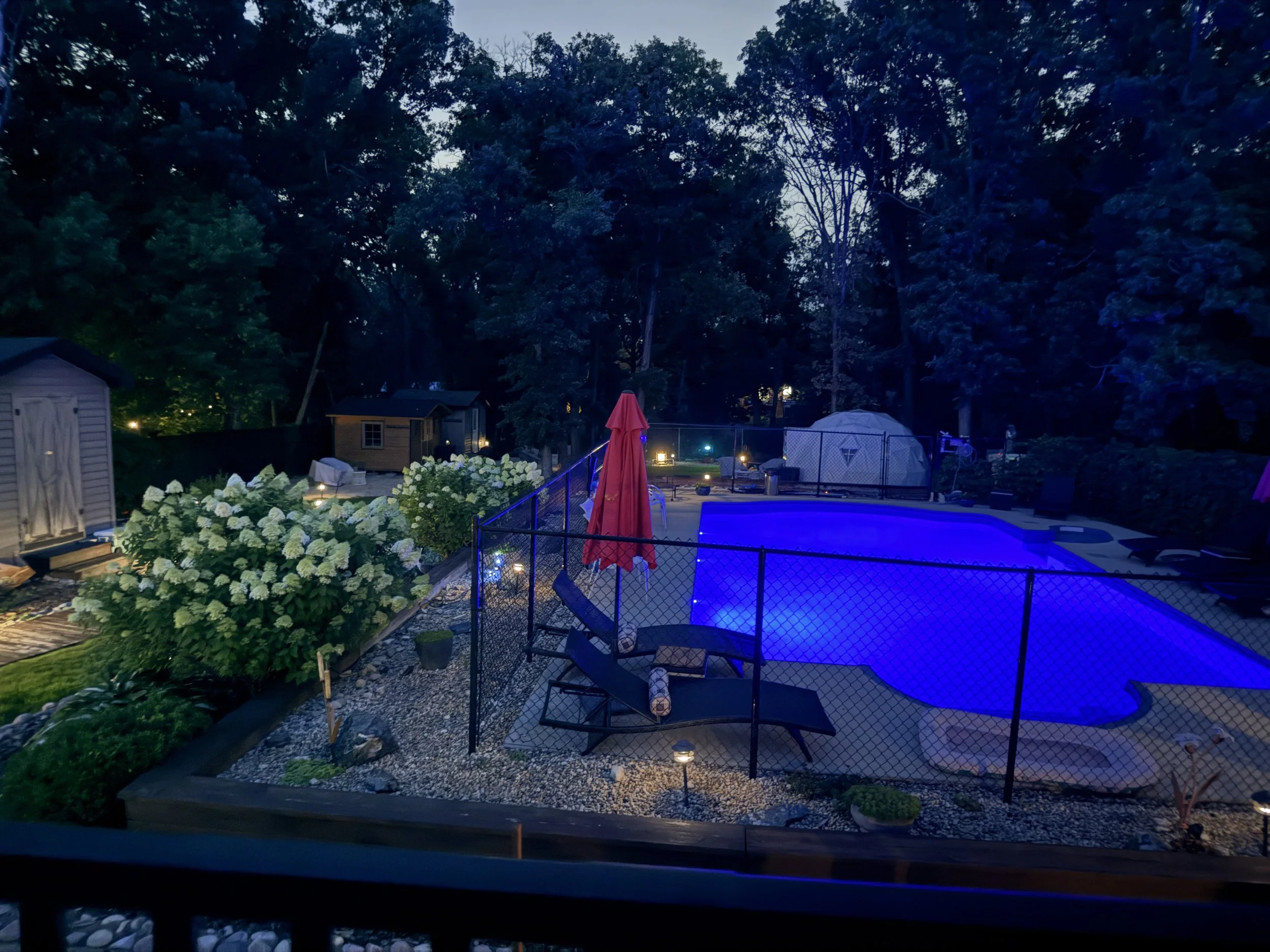 Night time at Stay549