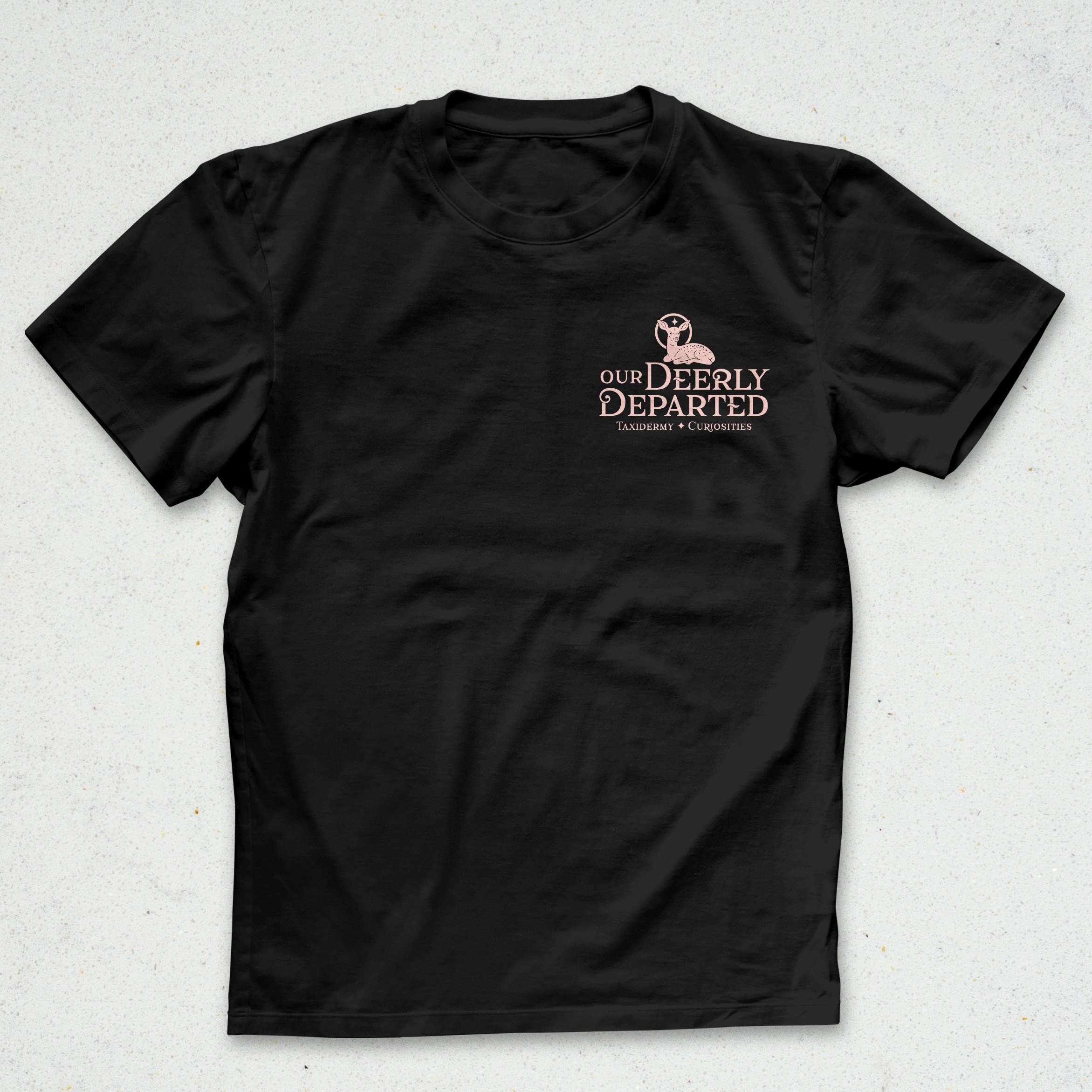 Deerly Departed t-shirt pre-order