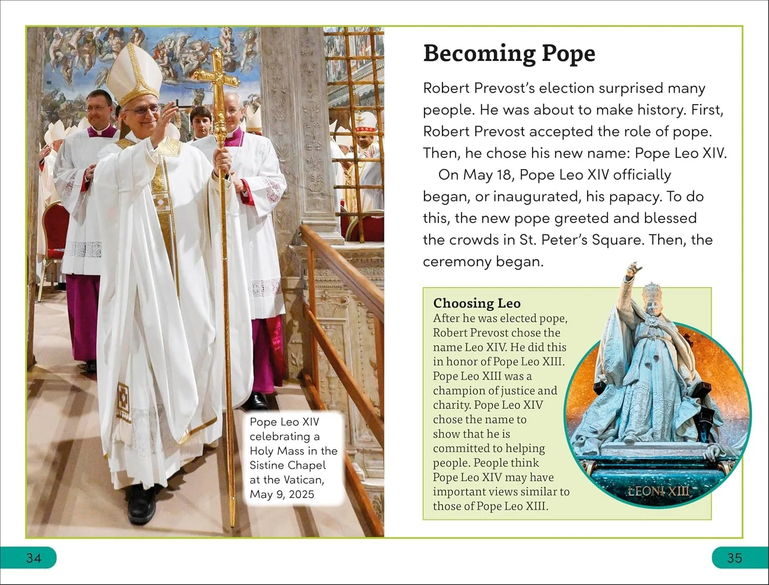 'Pope Leo XIV,' DK Super Readers