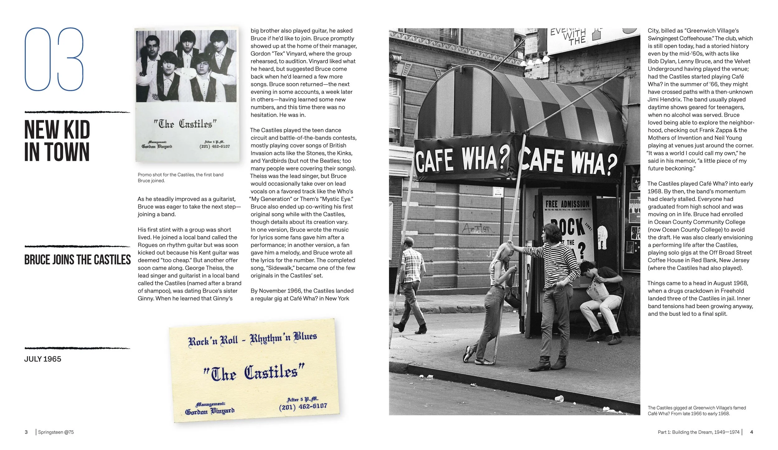 "Bruce Springsteen at 75" by Gillian G. Gaar, Motorbooks