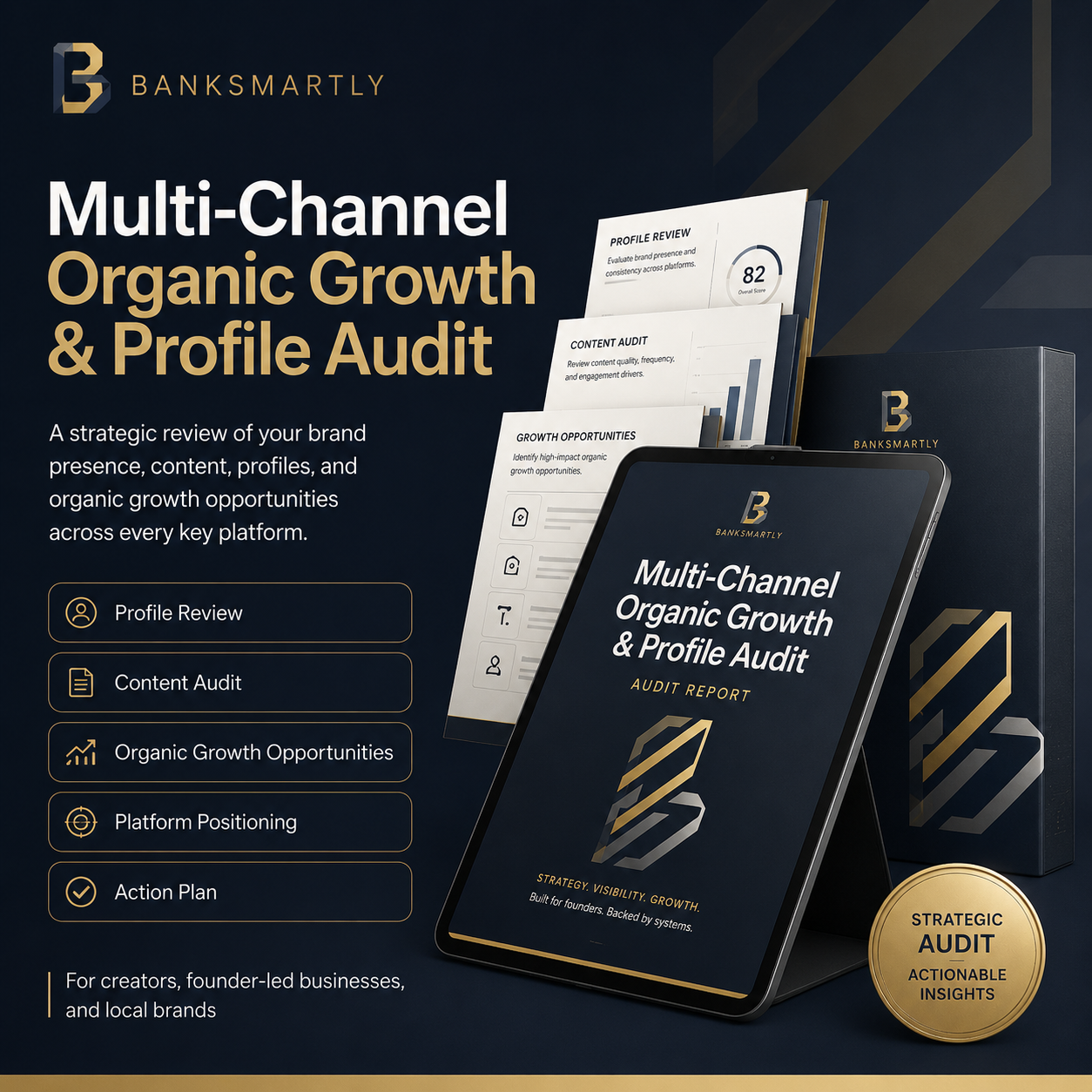Multi-Channel Organic Growth & Profile Audit