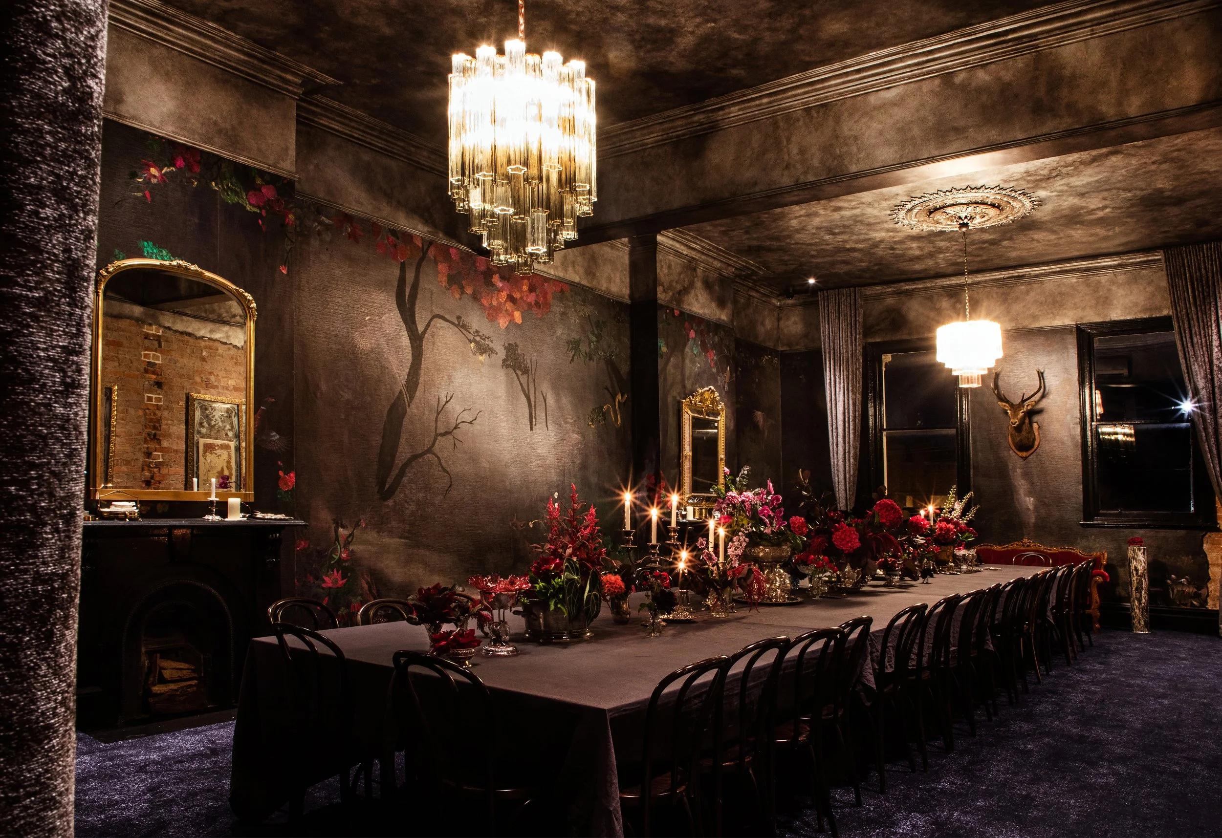 Smith St Bistrot's private dining room, La Vie en Rose