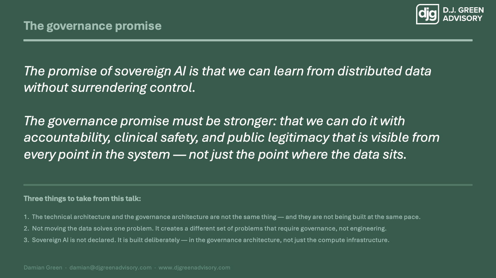 Sovereign AI Board Test Slide 8