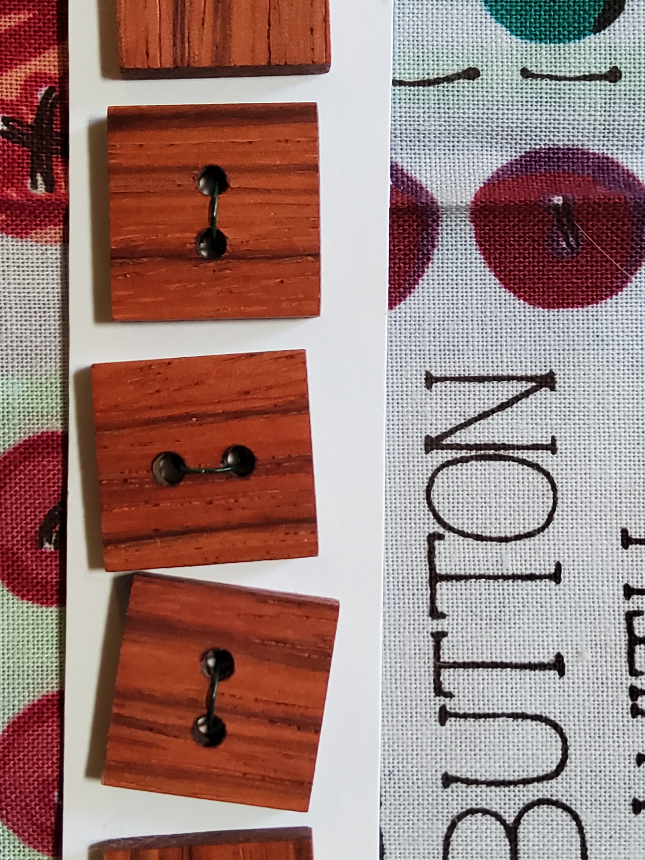 Dark south American hardwood