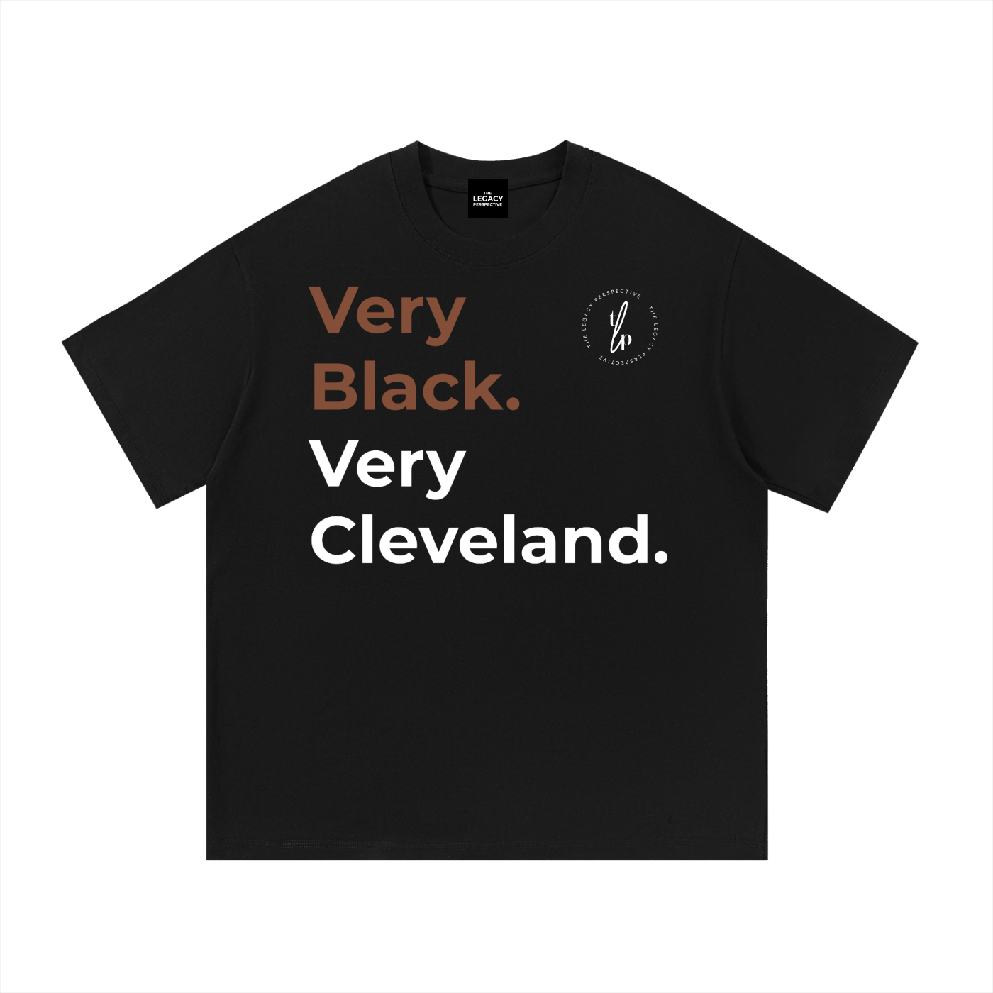 THE VERY BLACK. VERY CLE. TEE