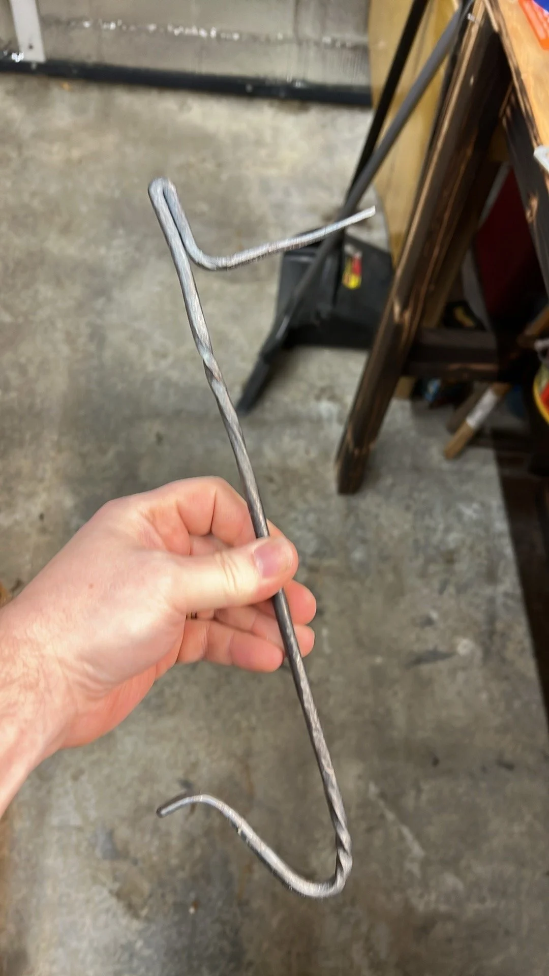 Long body hook. One of my first pieces.
