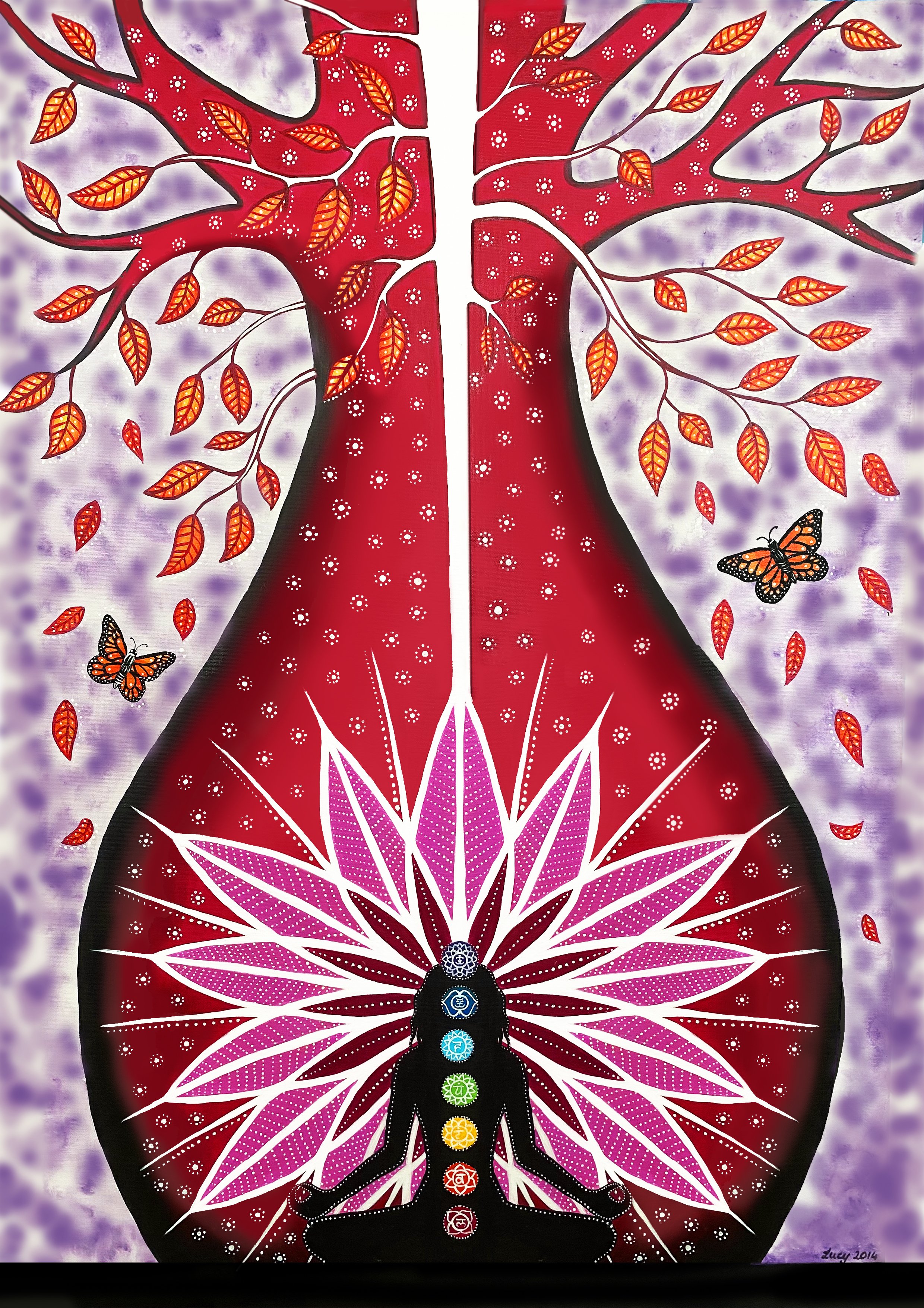 Chakra Meditation Print