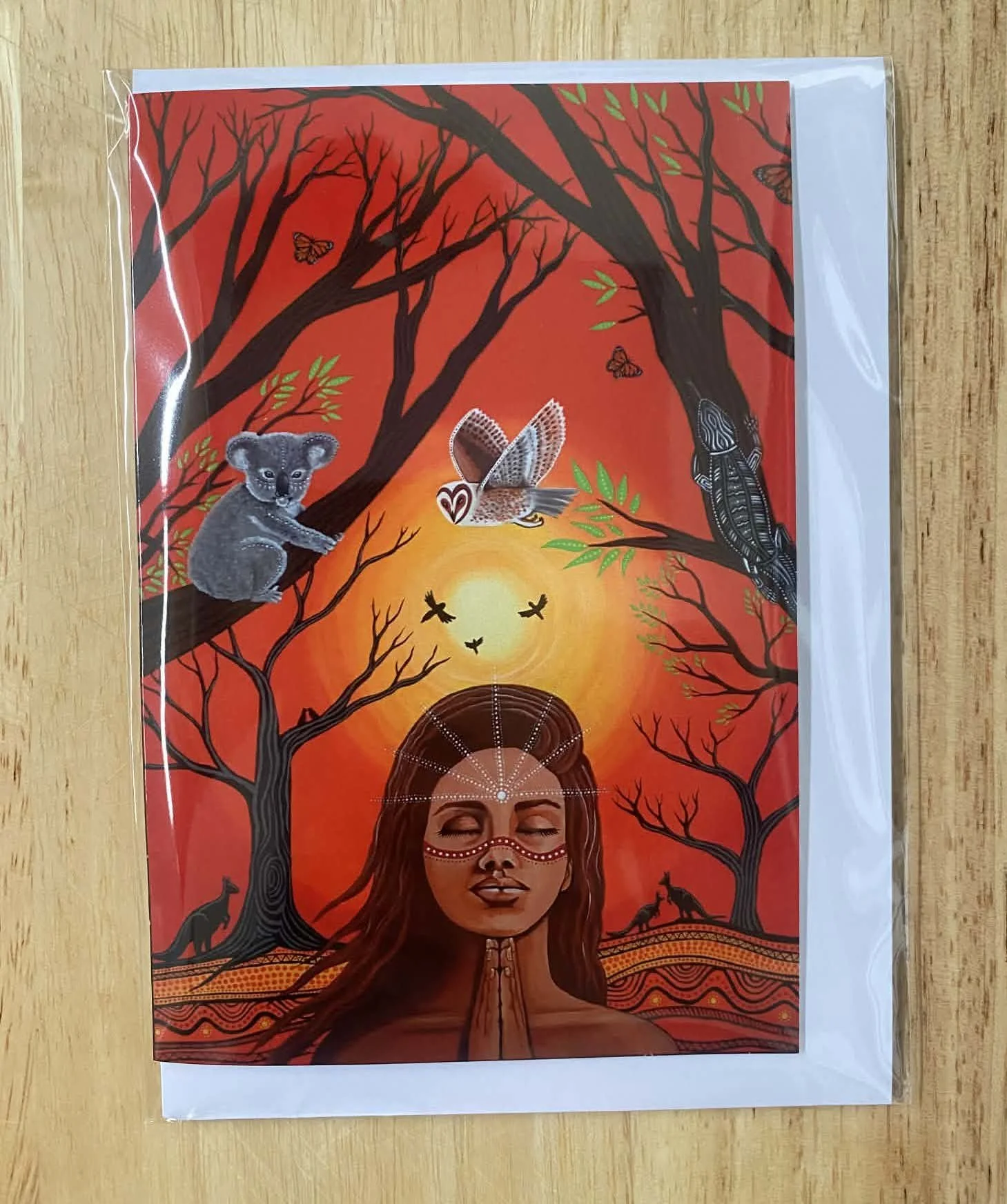 Australian Bushfire Card