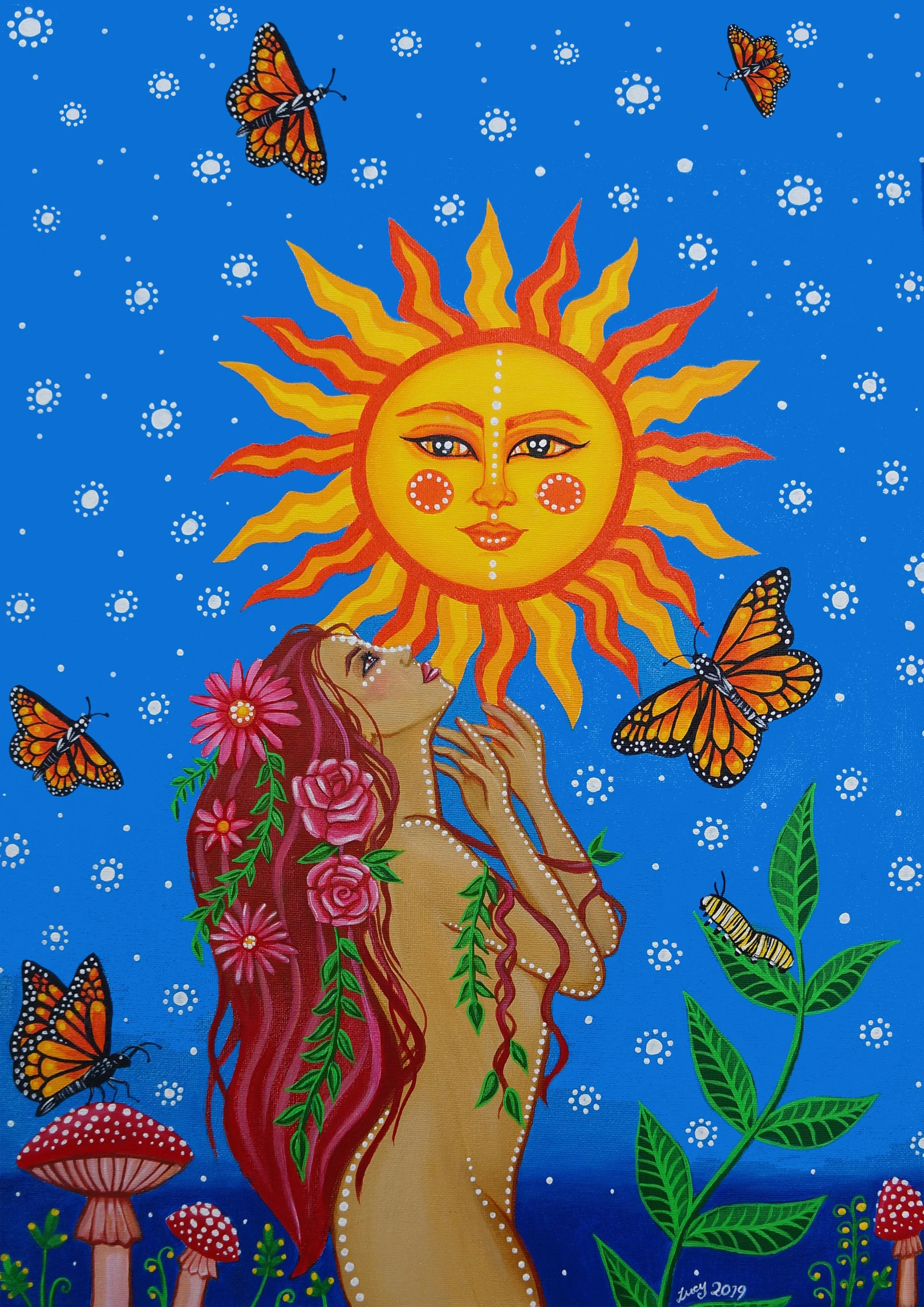 Sun Goddess Print