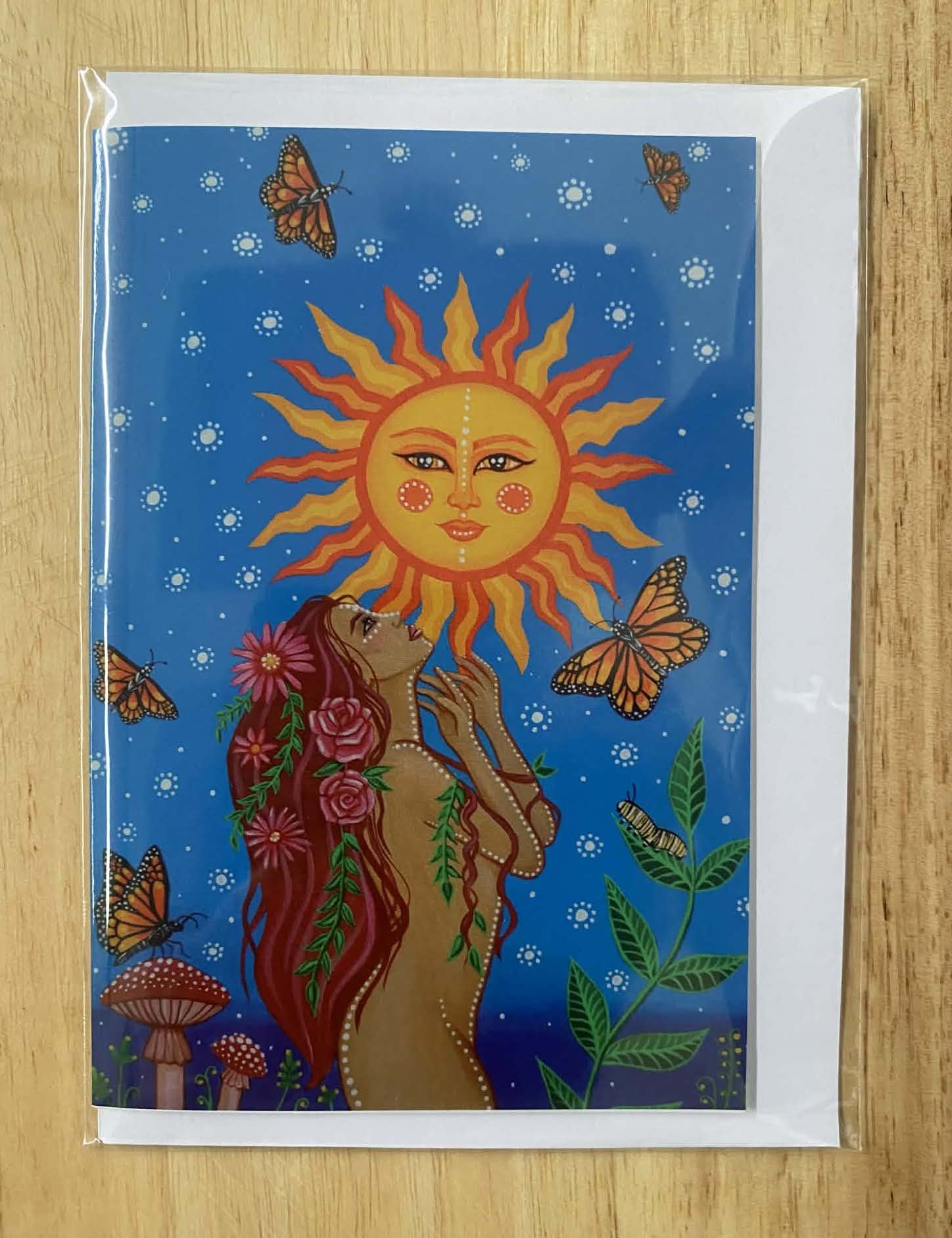 Sun Goddess Card
