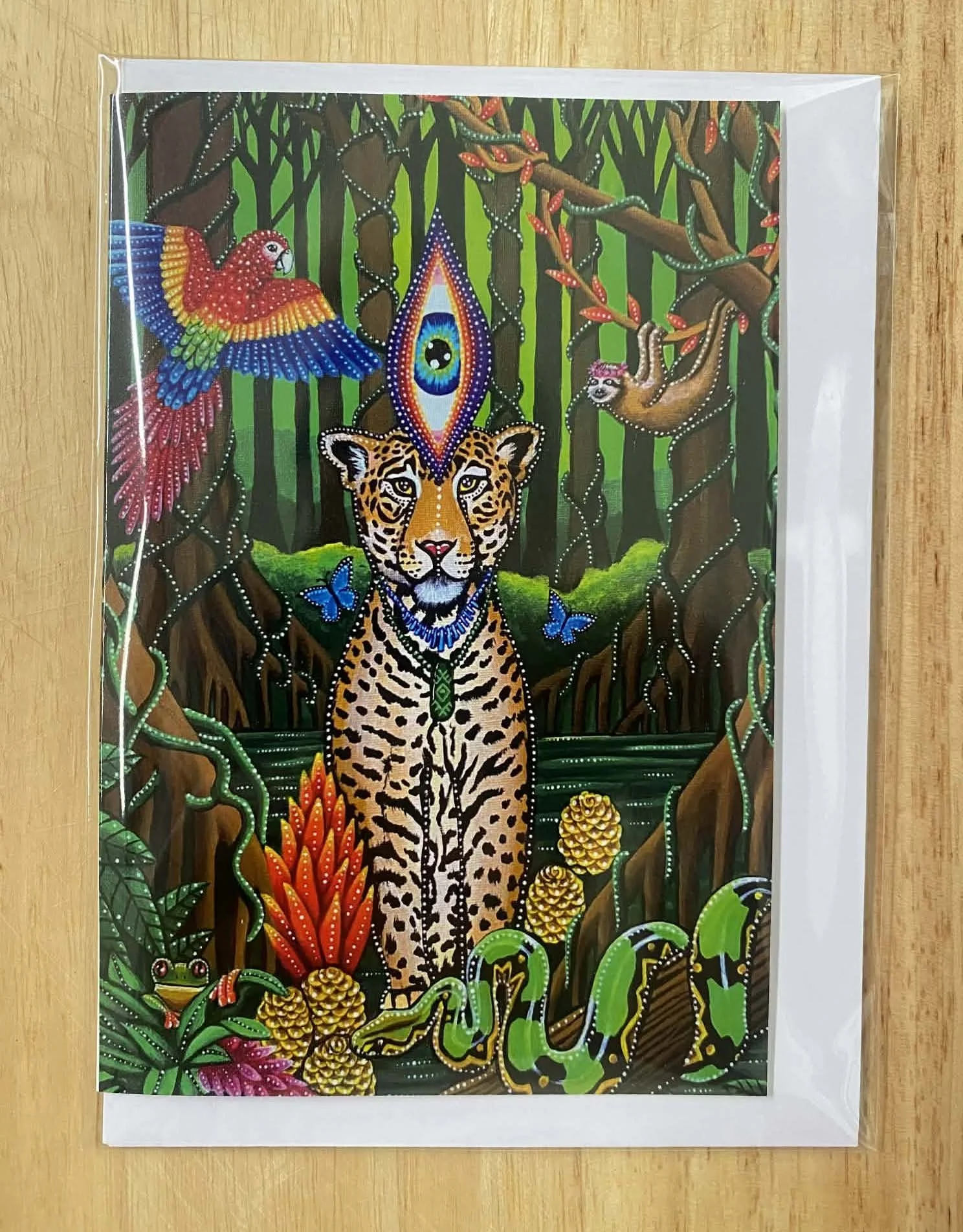 Aztec Jungle Card