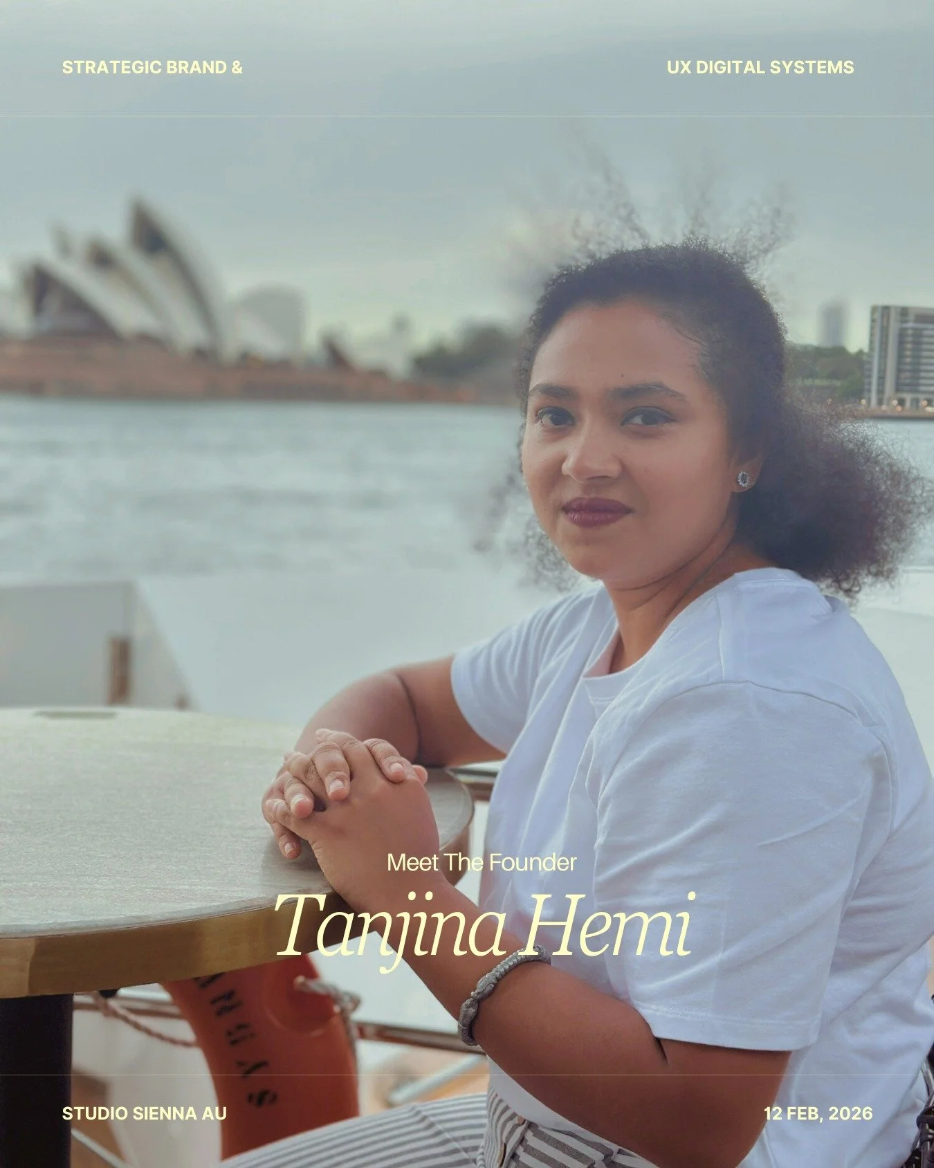 It&rsquo;s time for a little introduction 👋🏼

Whether you&rsquo;re new here or have been following along from the beginning thank you. I truly appreciate you being here.

I&rsquo;m Tanjina Hemi, Founder of Studio Sienna and a Strategic Brand &amp; 