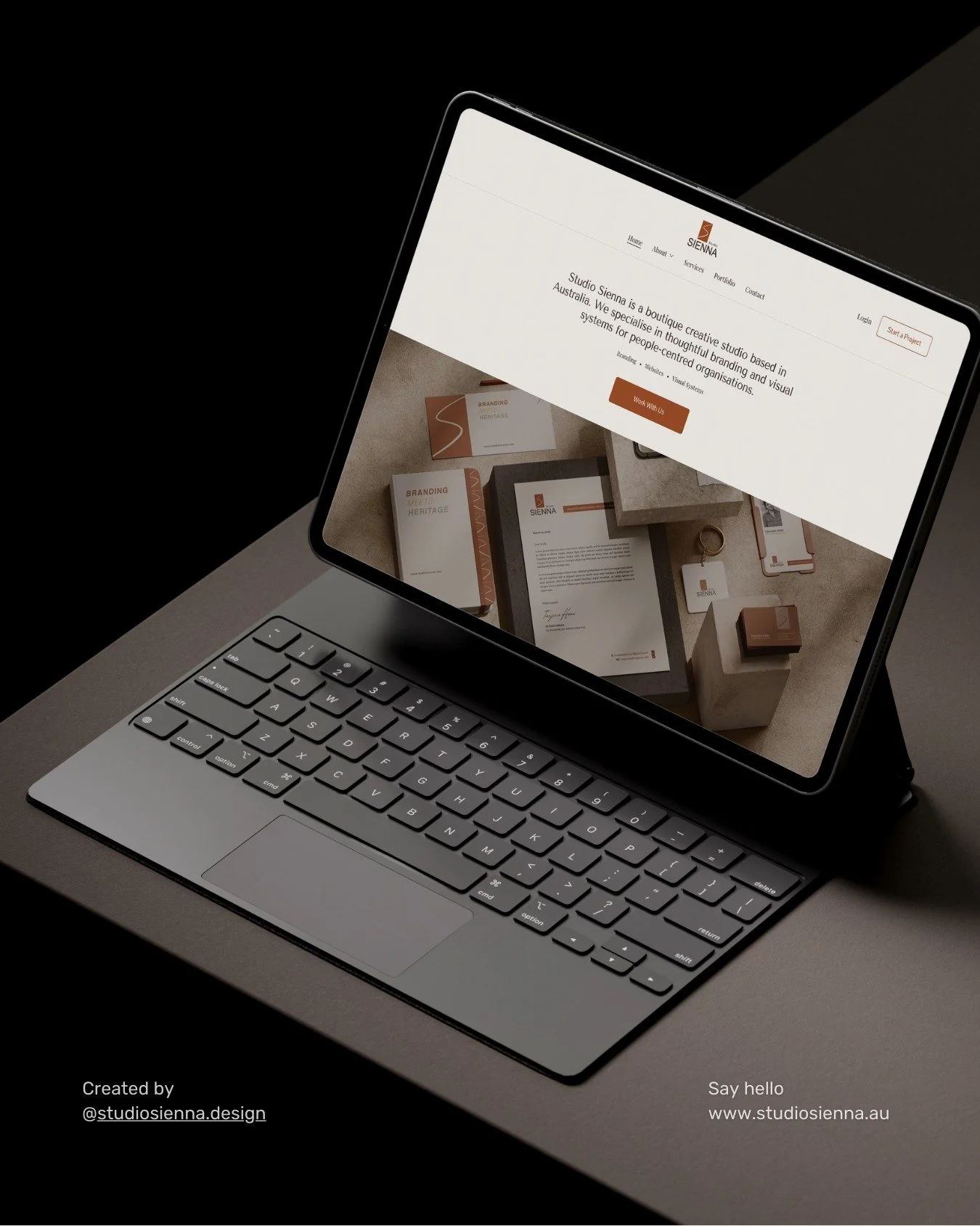 Studio Sienna began as a quiet idea during the uncertainty of COVID-19, a moment when the world paused, and we found space to reflect on what meaningful design could be.

As we walked together, observing the simple relationship between earth and move