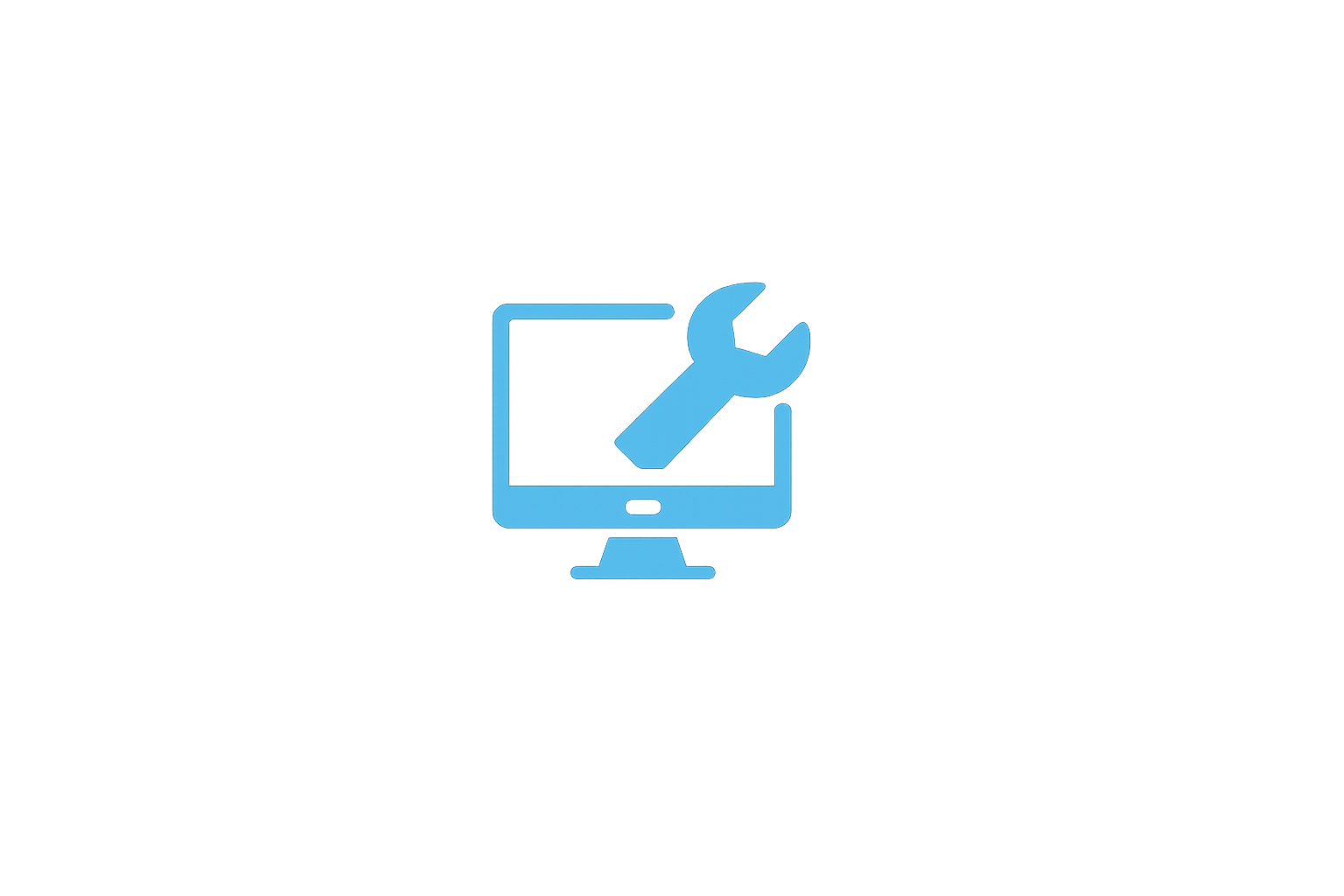 Modern office workstations representing IT support and device setup services.