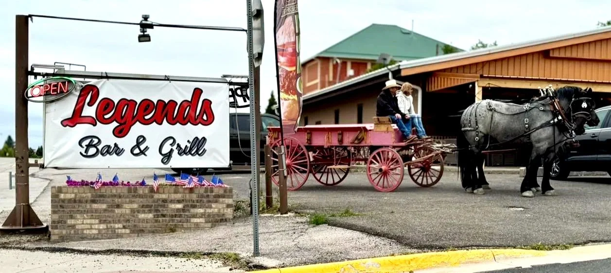 Alvie & Billie Ann Manning with their team, during the annual Legend of Rawhide parade