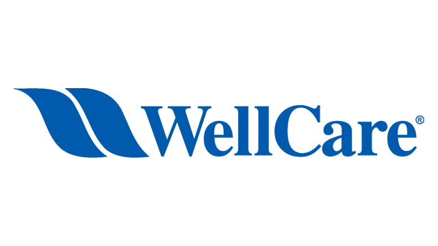 WellCare logo in blue with stylized wave symbol.