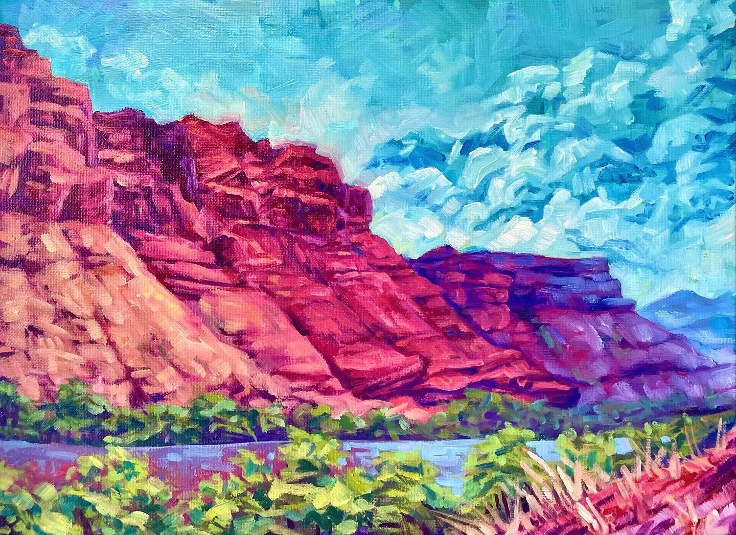 Red Rock, Green River, Original