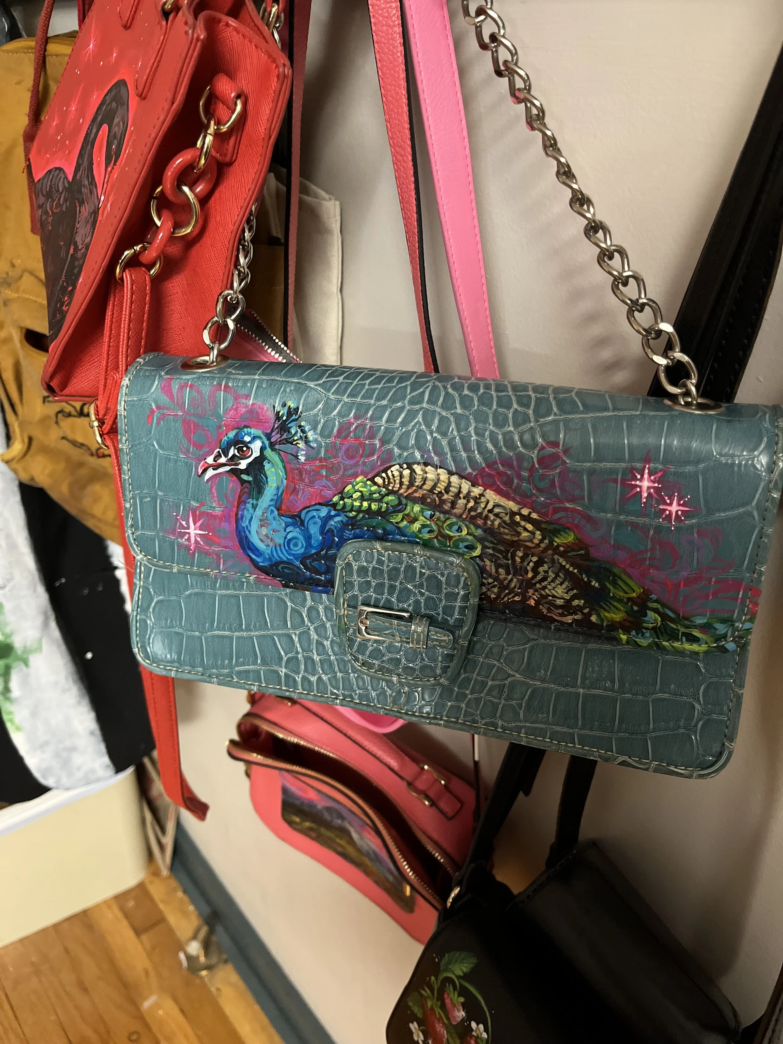 Peacock Purse