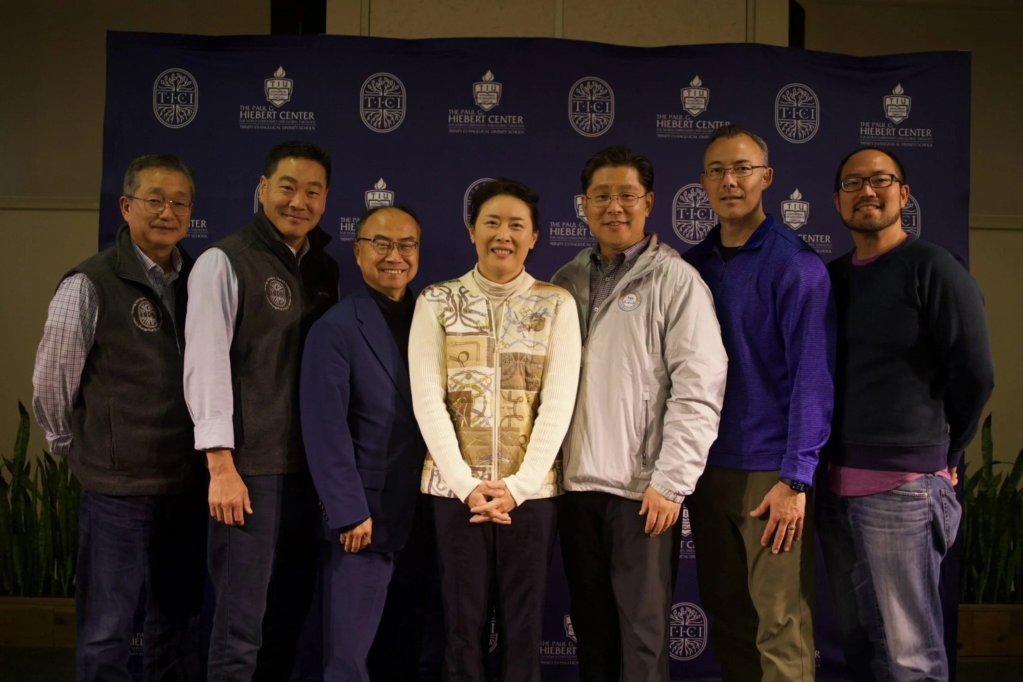 Portrait of five Korean individuals