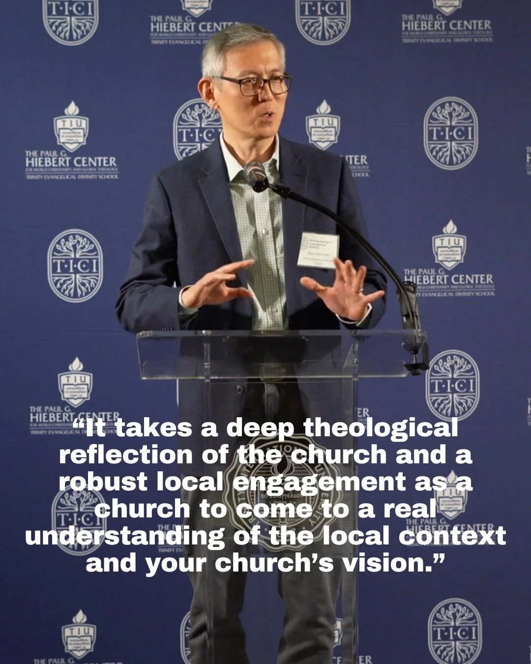 &ldquo;How you understand your local&rsquo;s context and your church&rsquo;s calling in it, will be key to developing a lasting intergenerational partnership in your church. It takes a deep theological reflection of the church and a robust local enga