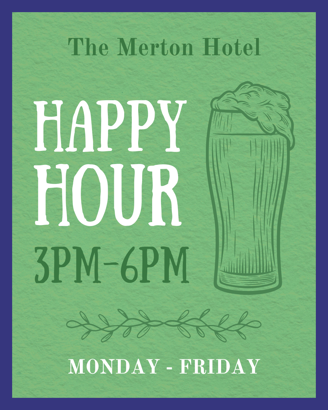 happy Hour poster 