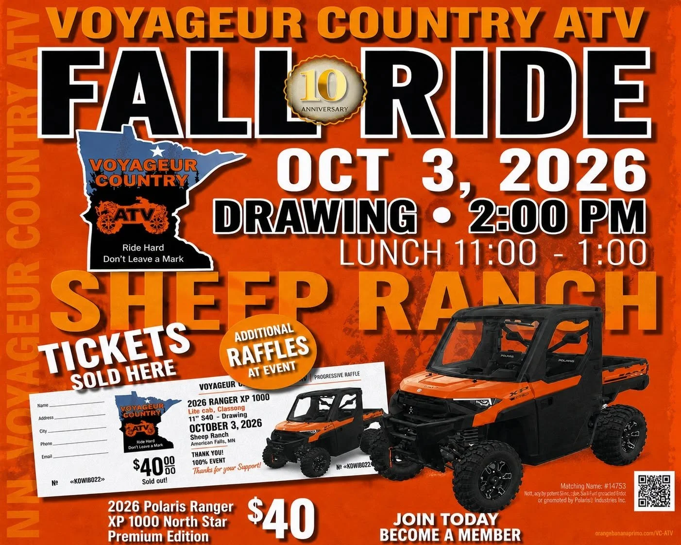 Voyageur Country ATV Fall Ride