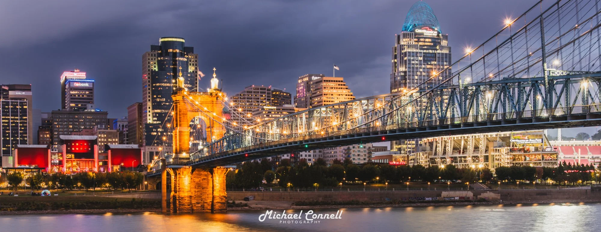 John H. Roebling Suspension Bridge, Cincinnati, Ohio
