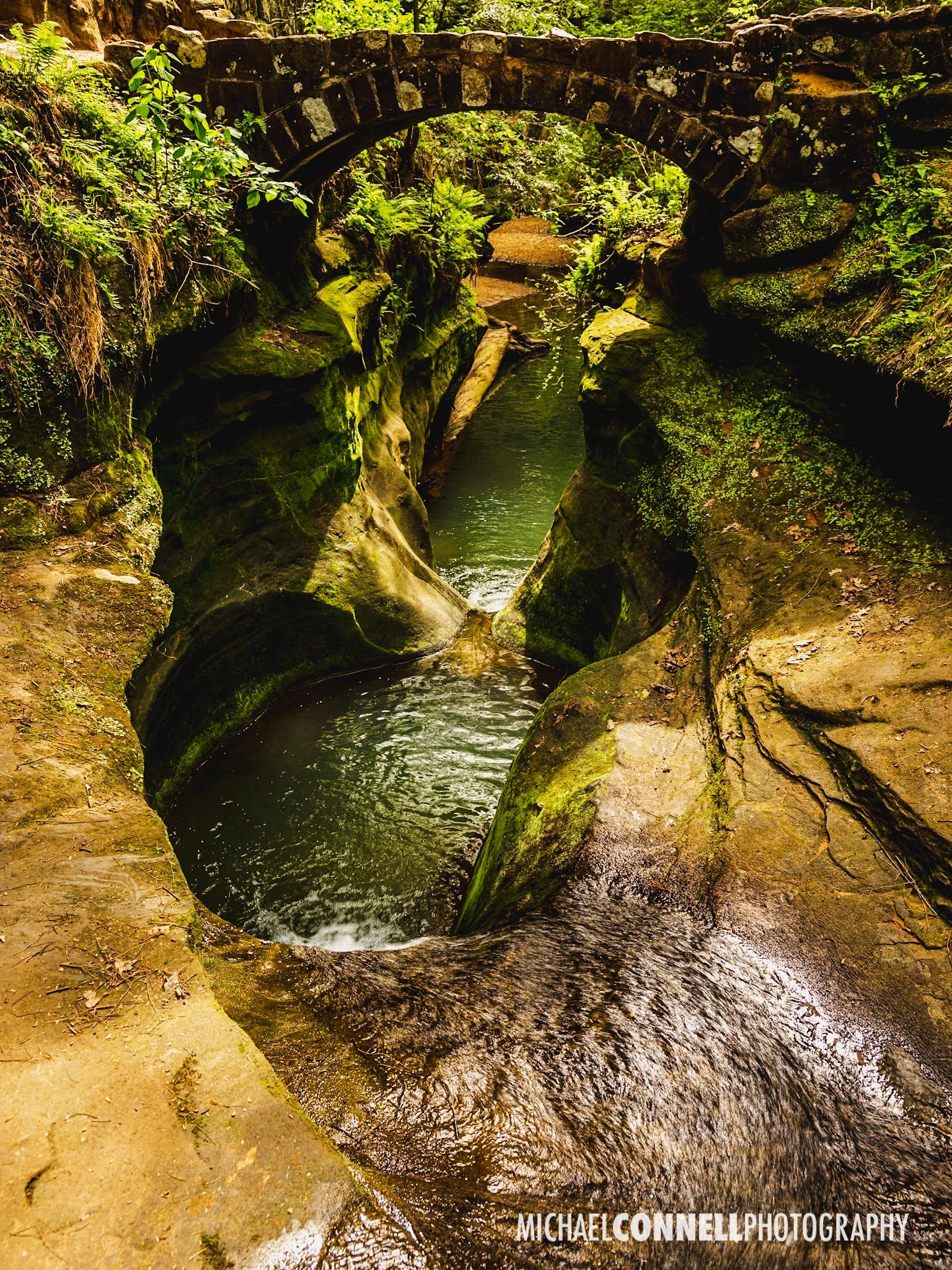 Devil’s Bathtub, Hocking Hills State Park, Ohio