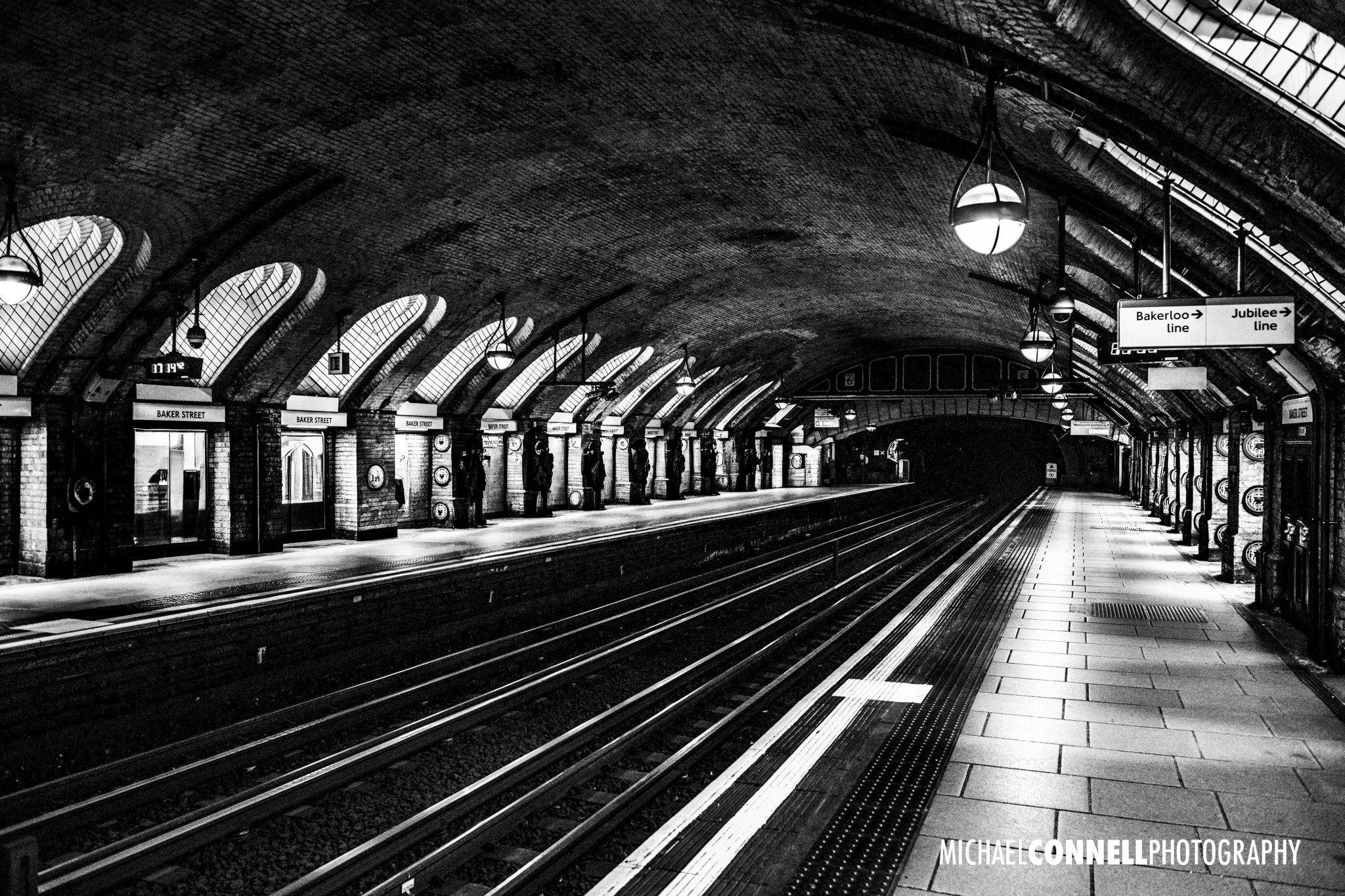 Baker Street Underground Station, London, UK