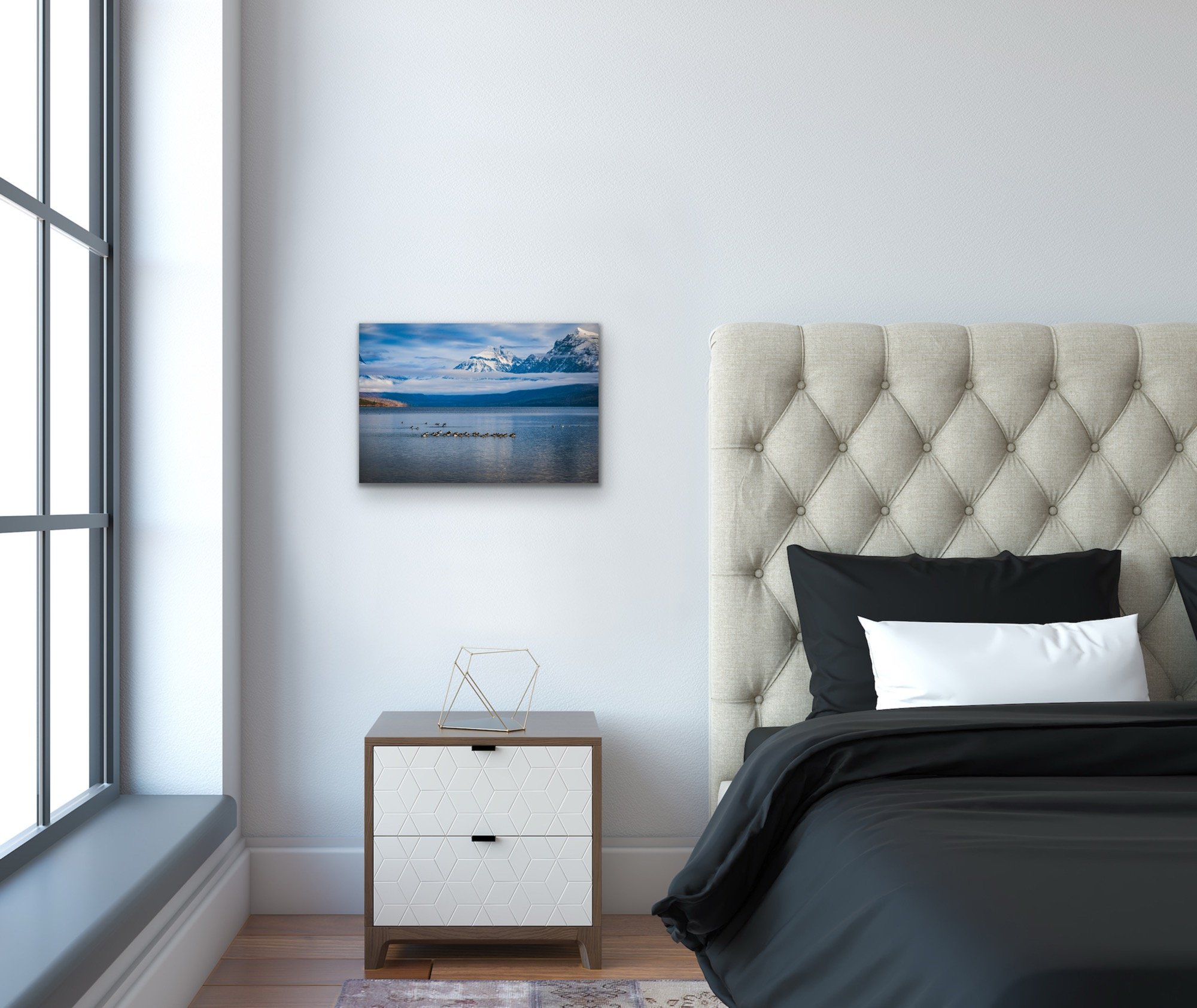 Goldeneye Ducks on Lake McDonald