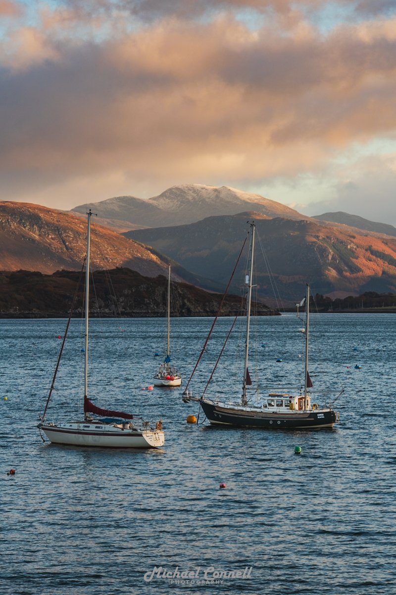 Ullapool Harbour and Loch Broom