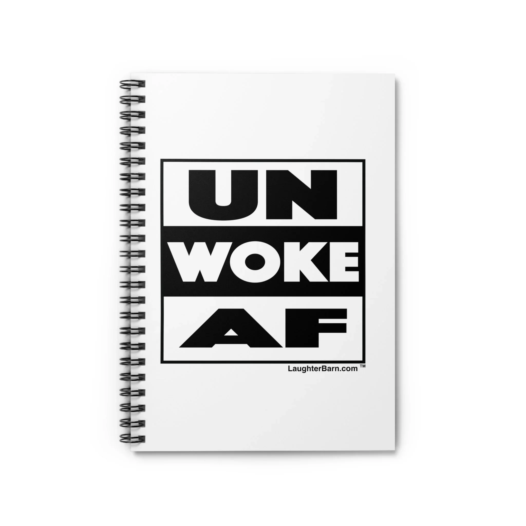 "Unwoke AF" Spiral Notebook