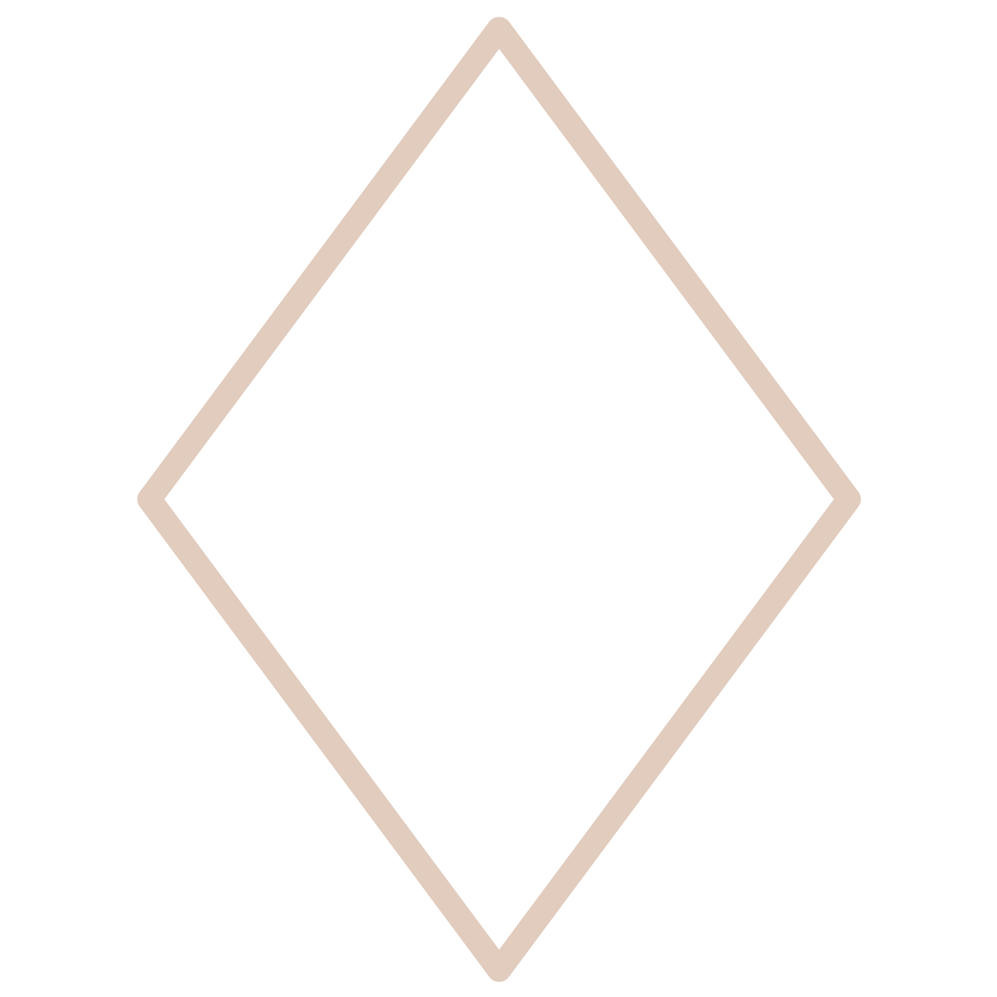 An empty black and beige diamond-shaped hazard symbol with no specific markings.