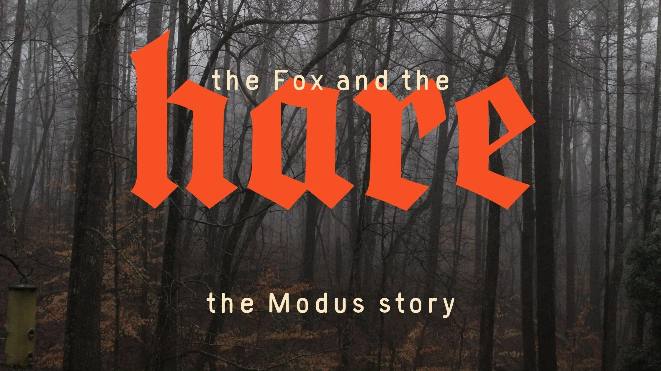 The Fox and the Hare: The Modus Story