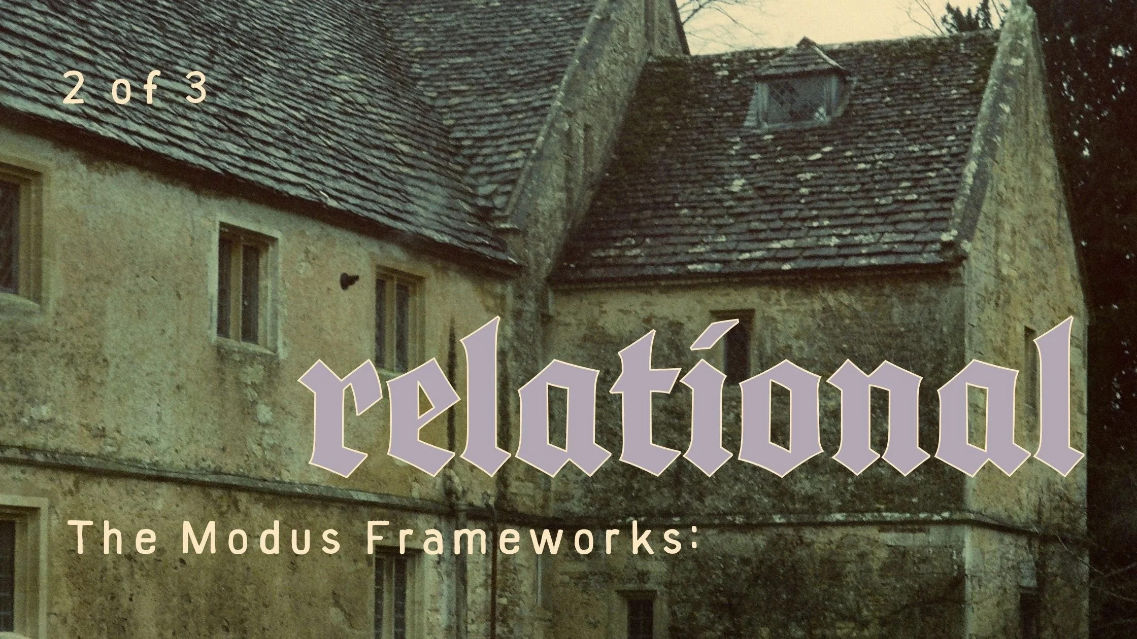 The Modus Frameworks: Relational