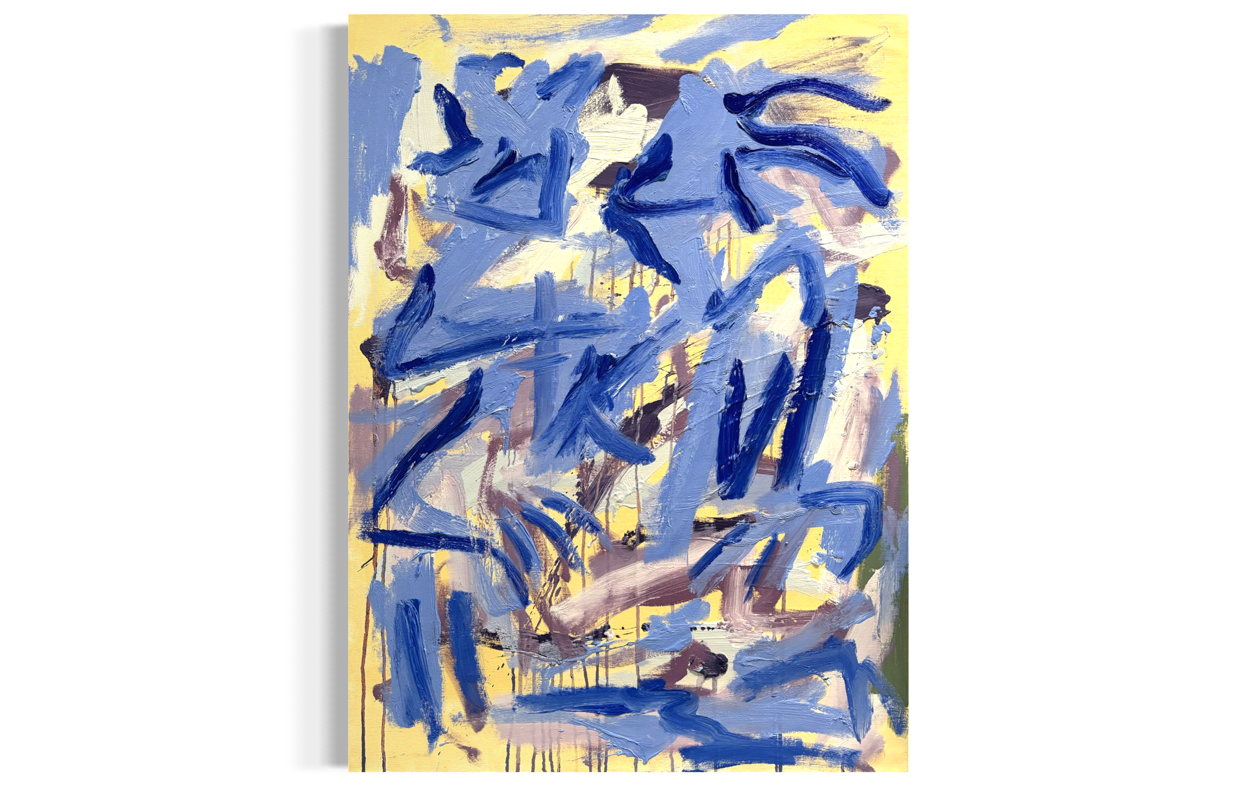 Floating through the colours of the sky