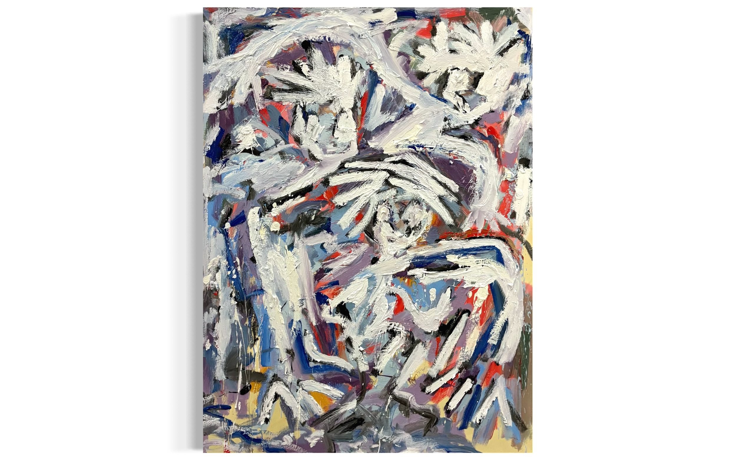 Moving through the silence without motion