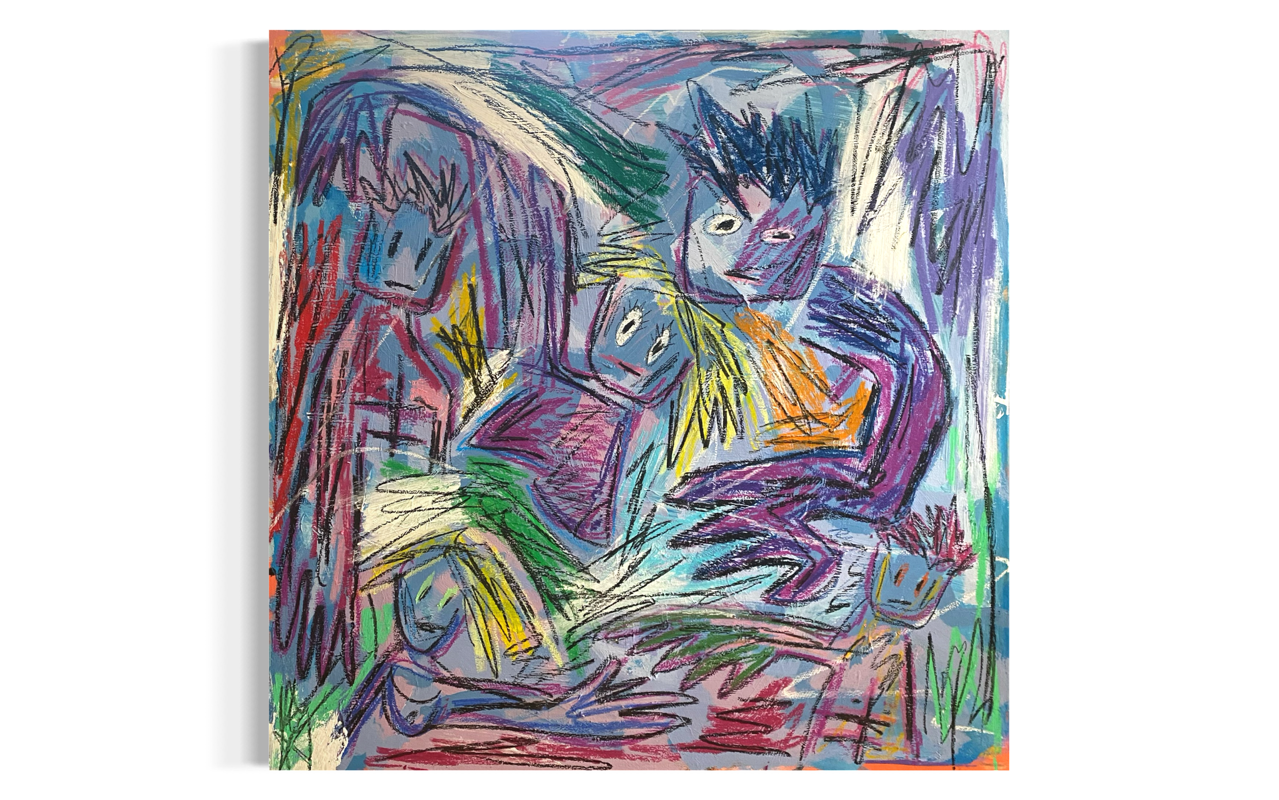 All the faces, all the voices blur