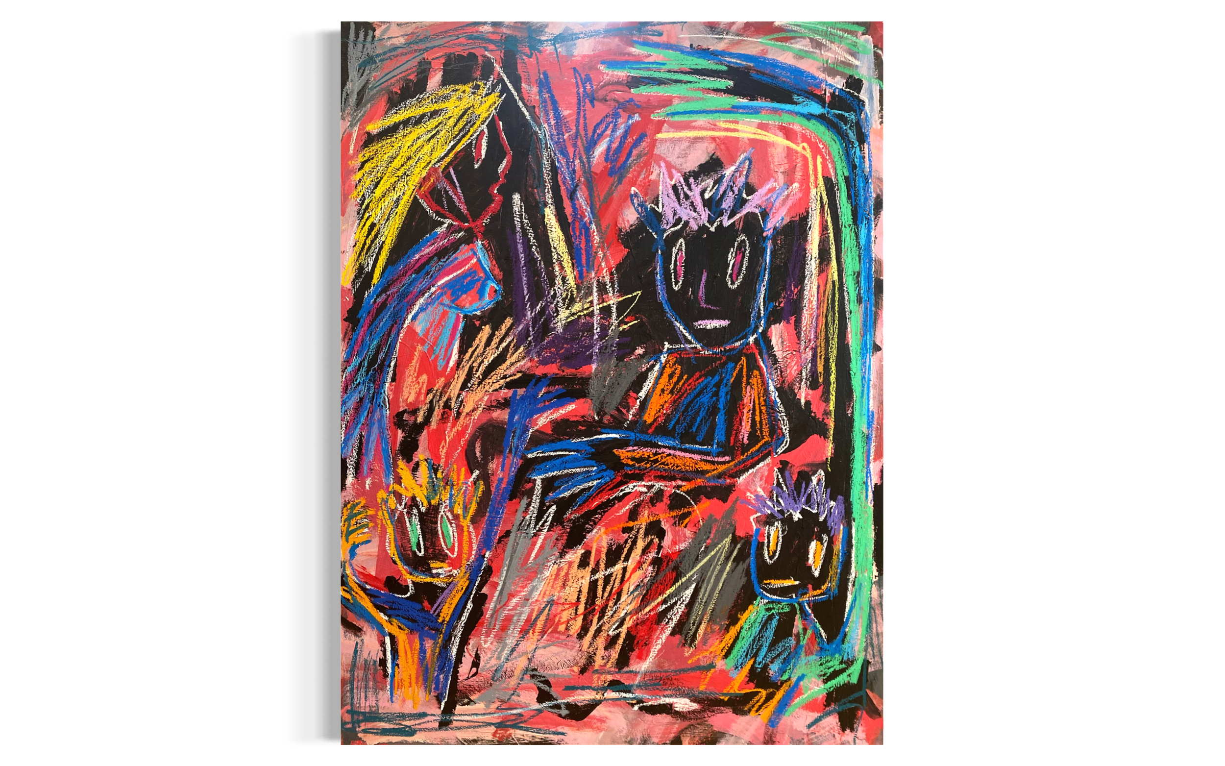 The echos of the passing faces on the street