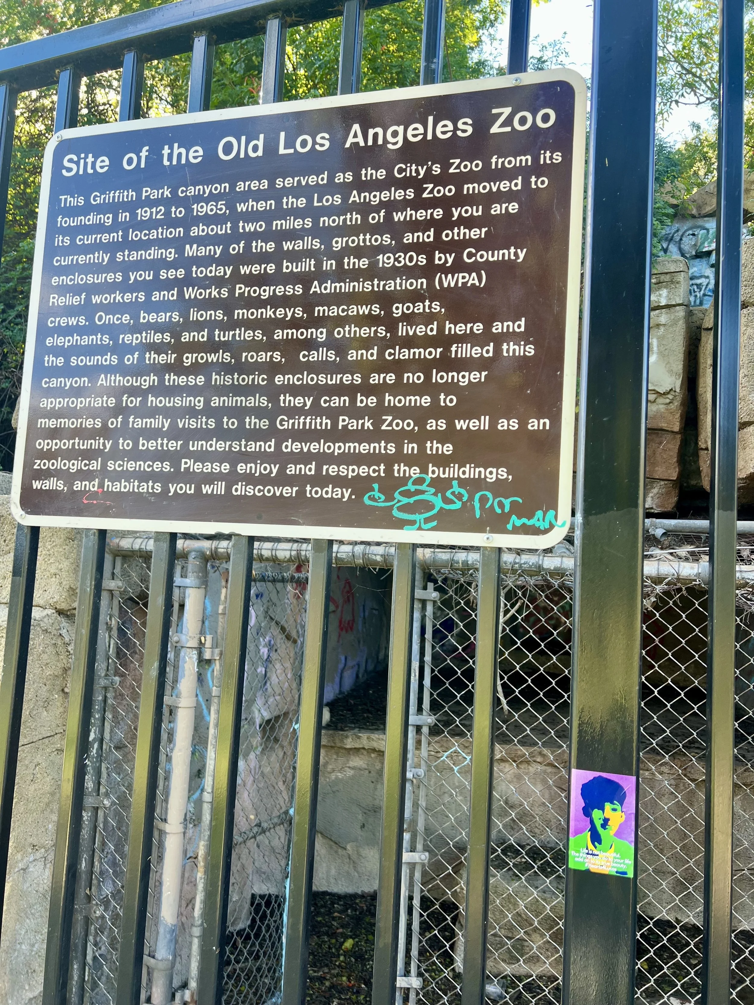 LA Old Zoo (CLICK PHOTO)