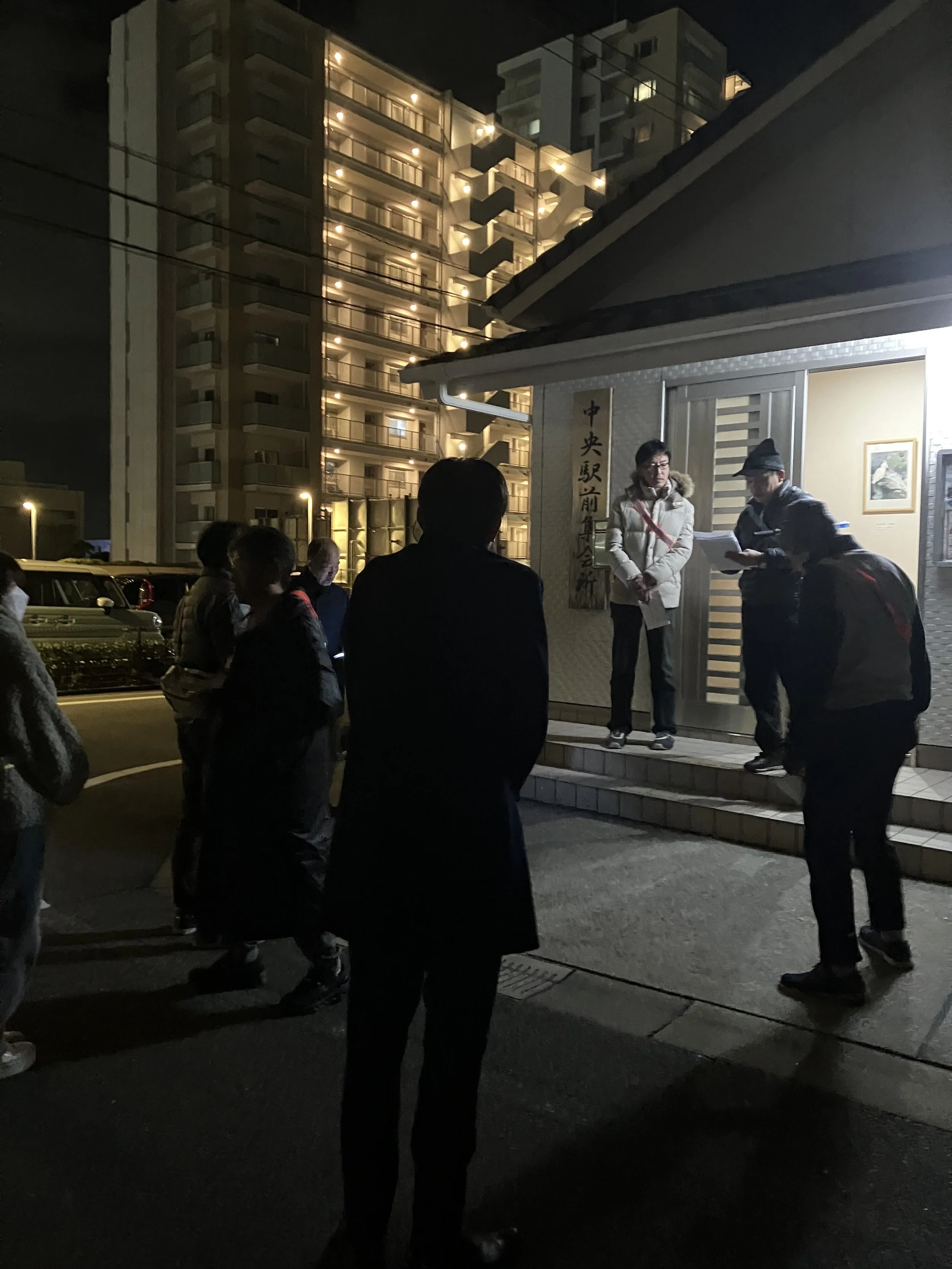 夜間パトロール